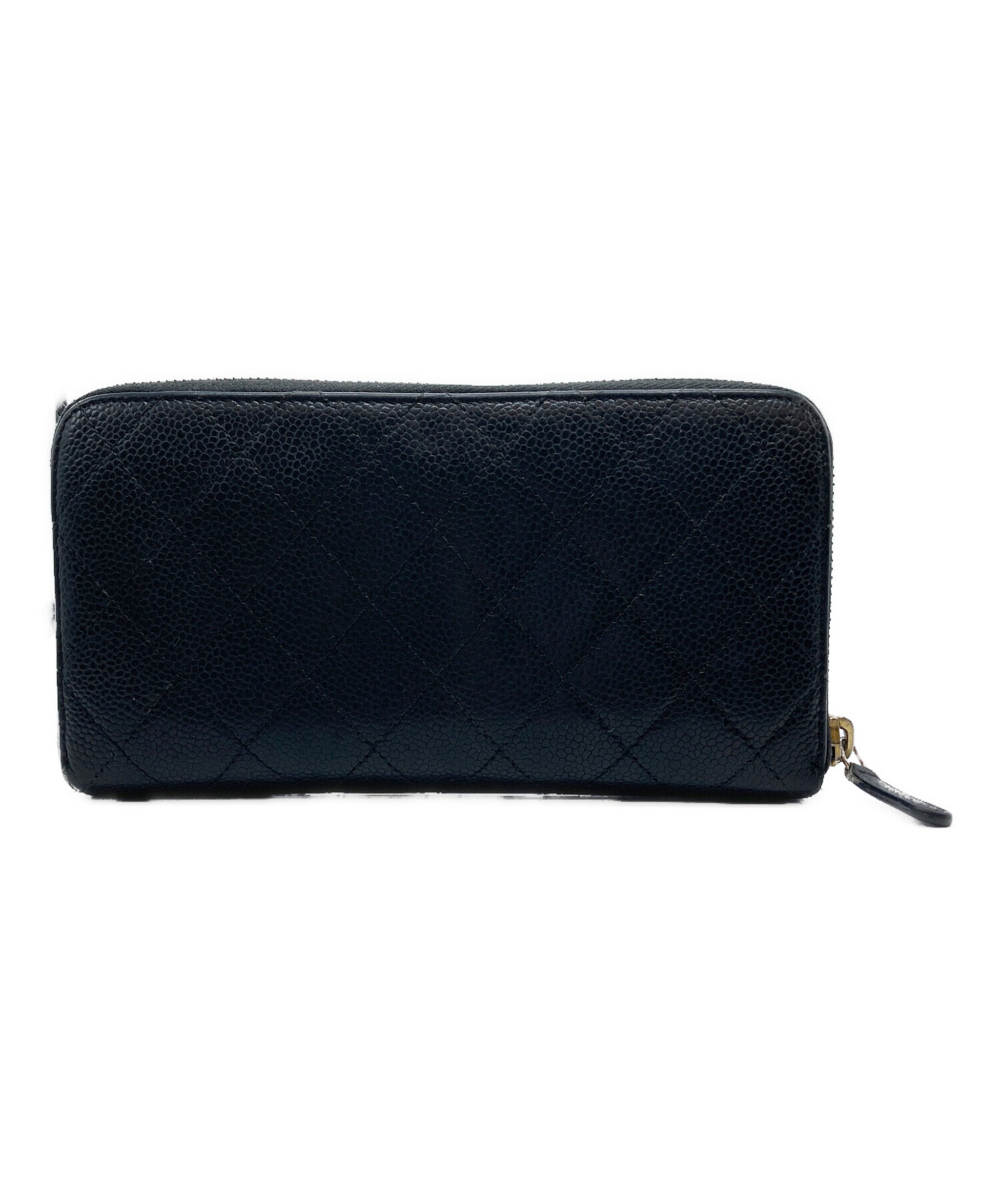 中古・古着通販】CHANEL (シャネル) ココマーク ラウンドジップ長財布