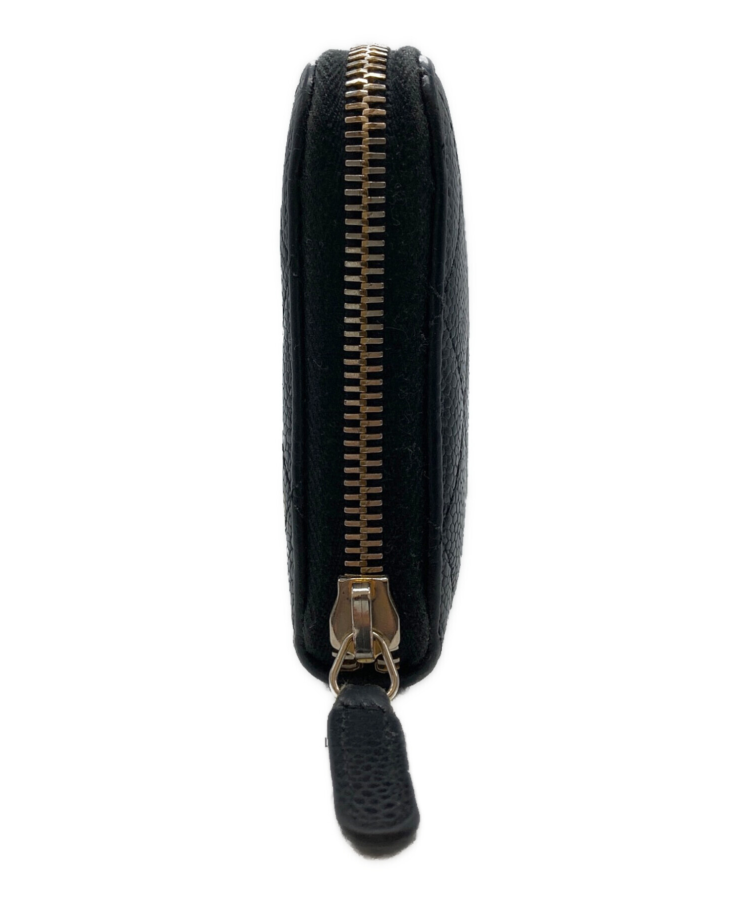 CHANEL シャネル ココマーク 長財布 ラウンド ジップ ジッピー 中古・古着通販】CHANEL (シャネル) ココマーク ラウンドジップ長財布