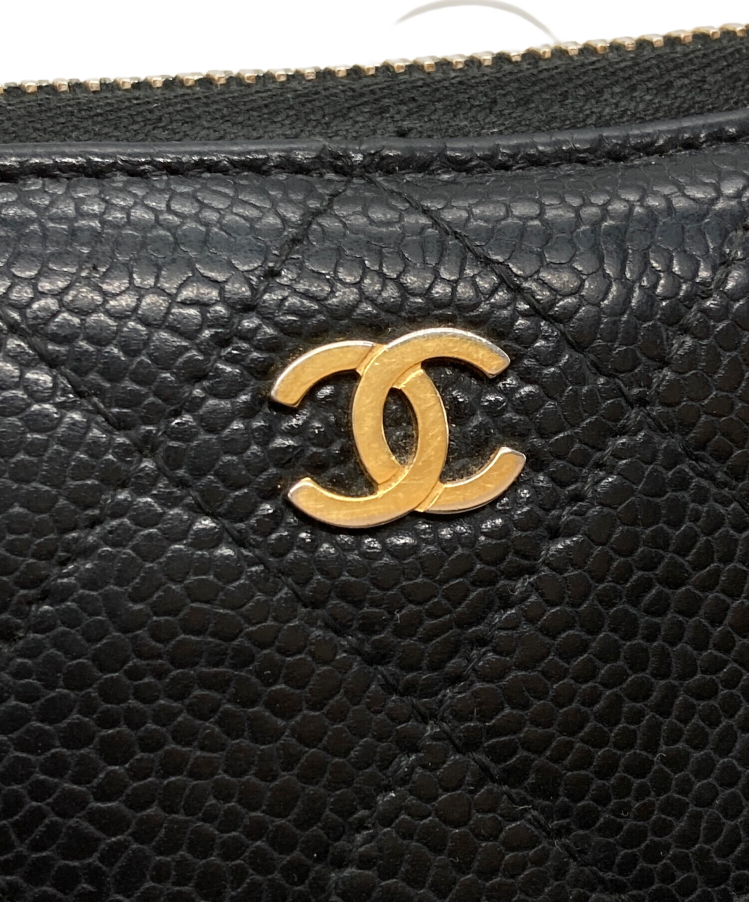 中古・古着通販】CHANEL (シャネル) ココマーク ラウンドジップ長財布