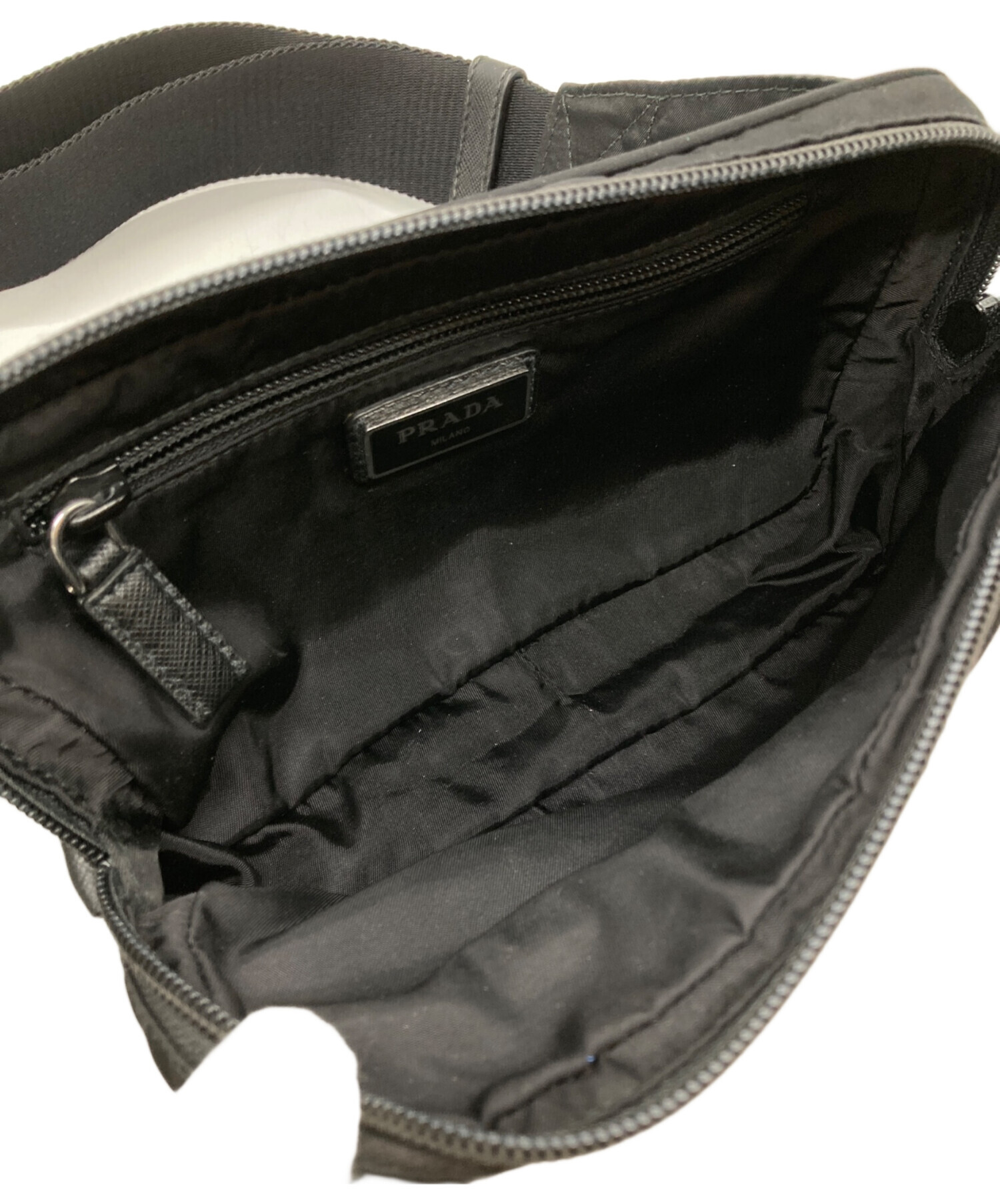 中古・古着通販】PRADA (プラダ) サフィアーノベルトバッグ/ウエスト
