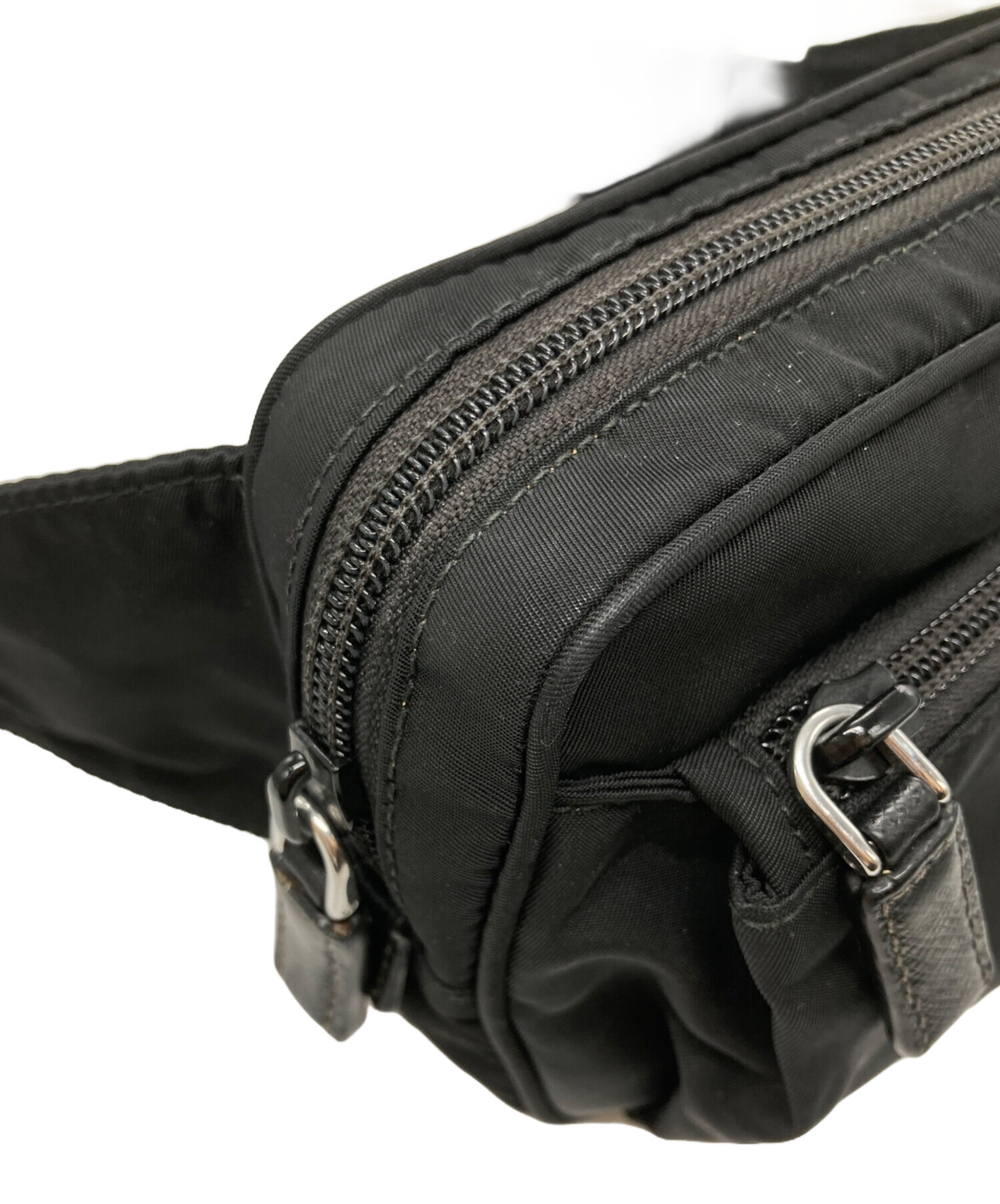 中古・古着通販】PRADA (プラダ) サフィアーノベルトバッグ/ウエスト