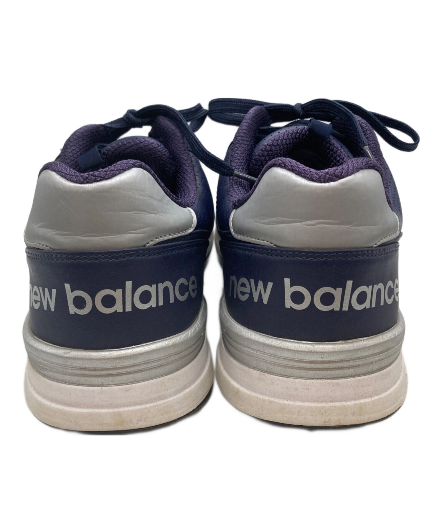 New Balance ゴルフシューズ ネイビー 中古・古着通販】NEW BALANCE (ニューバランス) ゴルフシューズ