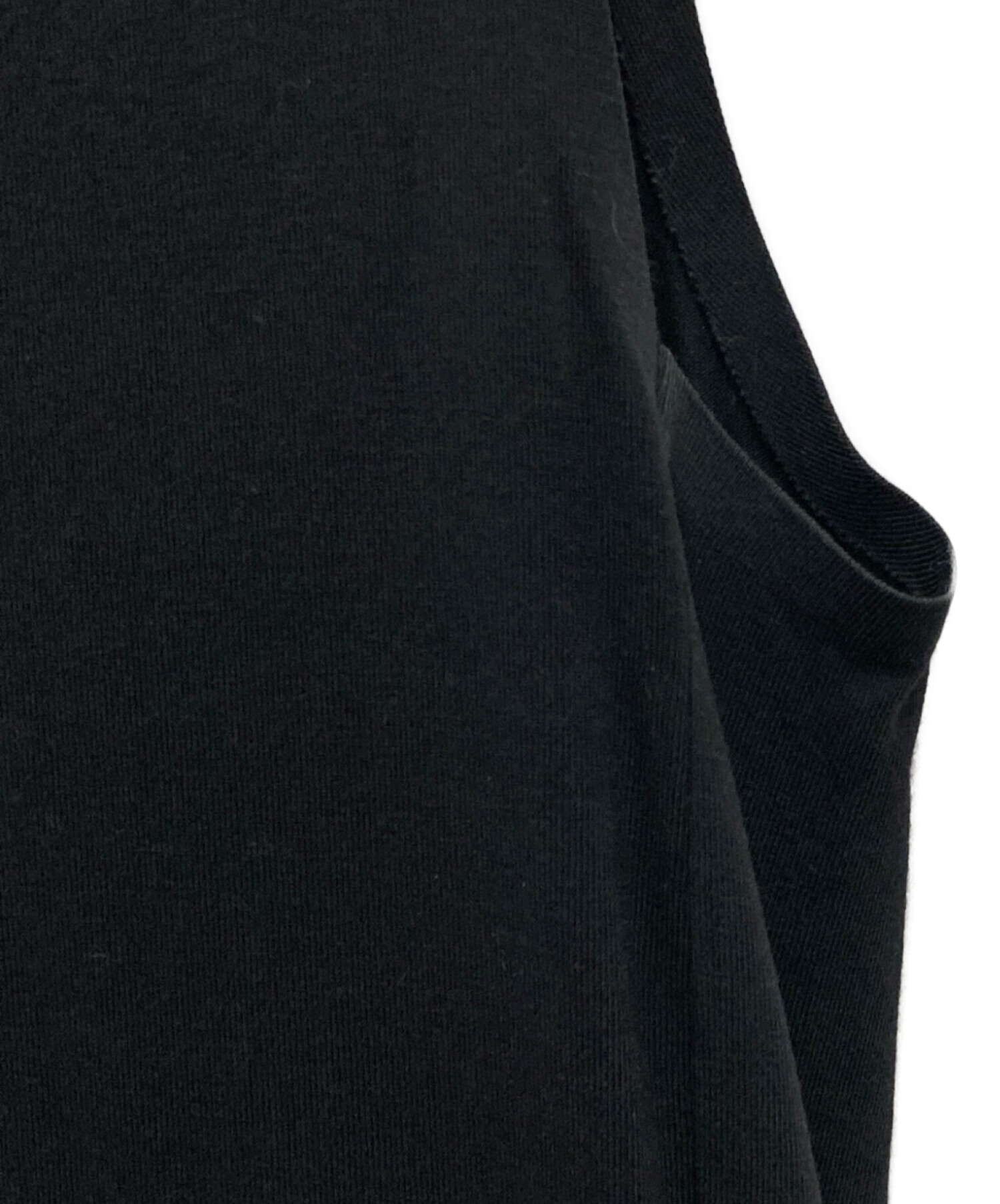 中古・古着通販】Y-3 (ワイスリー) ノースリーブワンピース ブラック