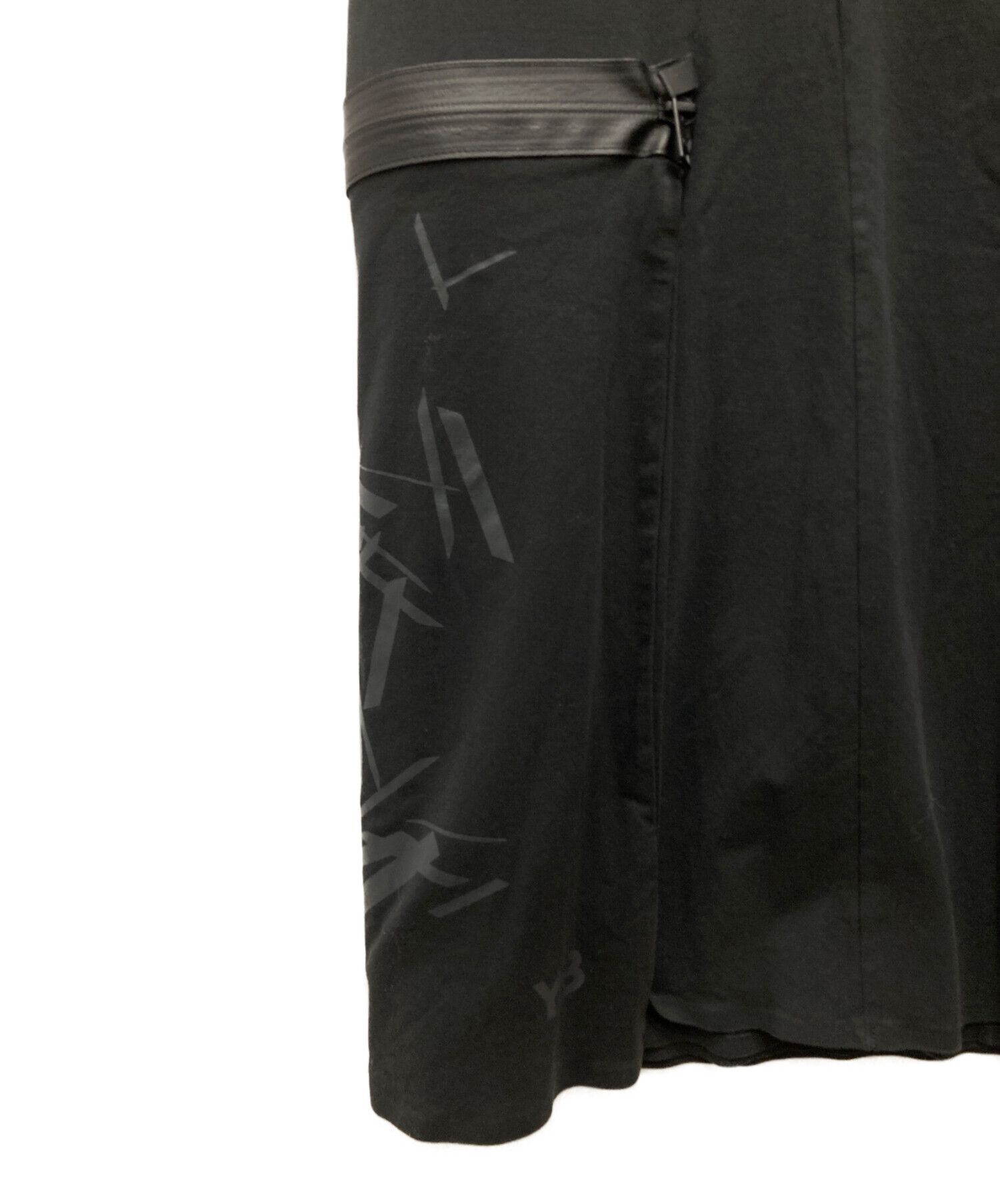 中古・古着通販】Y-3 (ワイスリー) ノースリーブワンピース ブラック