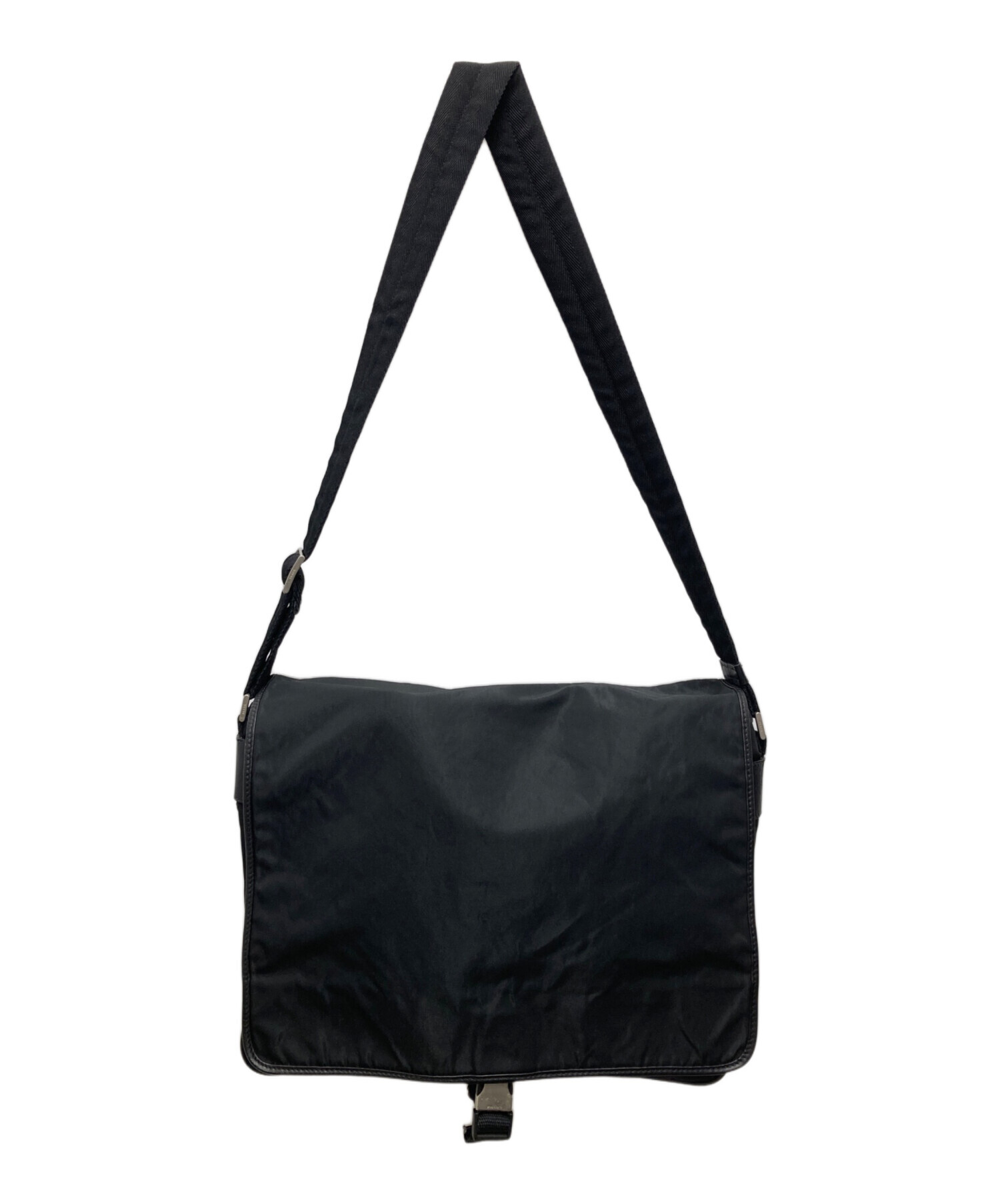 中古・古着通販】PRADA (プラダ) ショルダーバッグ ブラック｜ブランド