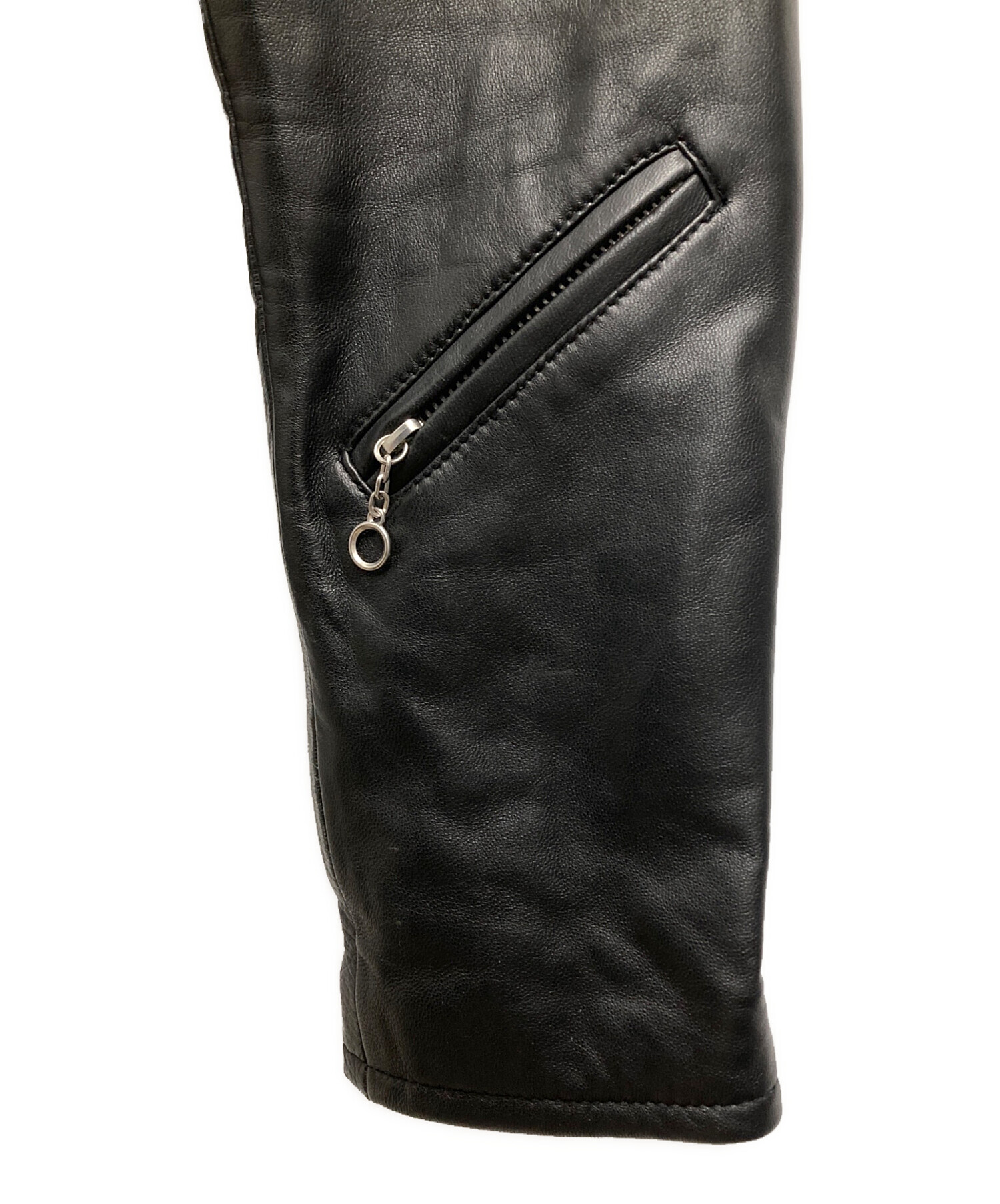 ジャックローズ ライダース4 中古・古着通販】JACKROSE (ジャックローズ) レザーライダース