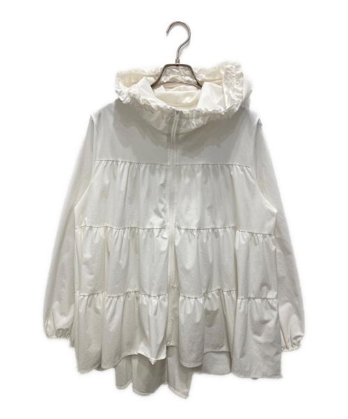中古・古着通販】Lajour (ラジュール) ティアードフリルジップパーカー