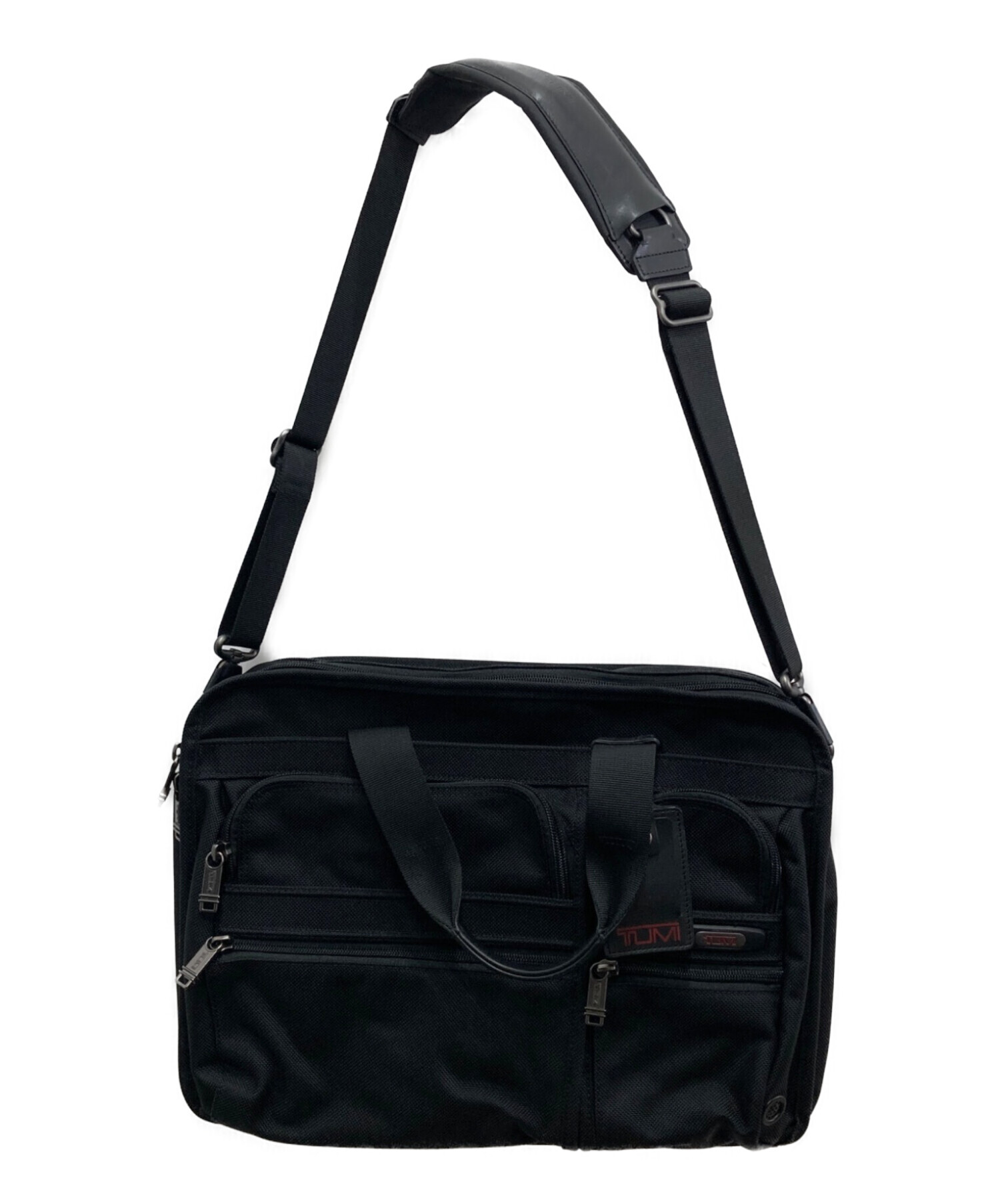 【美品】 TUMIトゥミ 2way ブリーフケース ブラック 中古・古着通販】TUMI (トゥミ) 2WAYブリーフケース ブラック