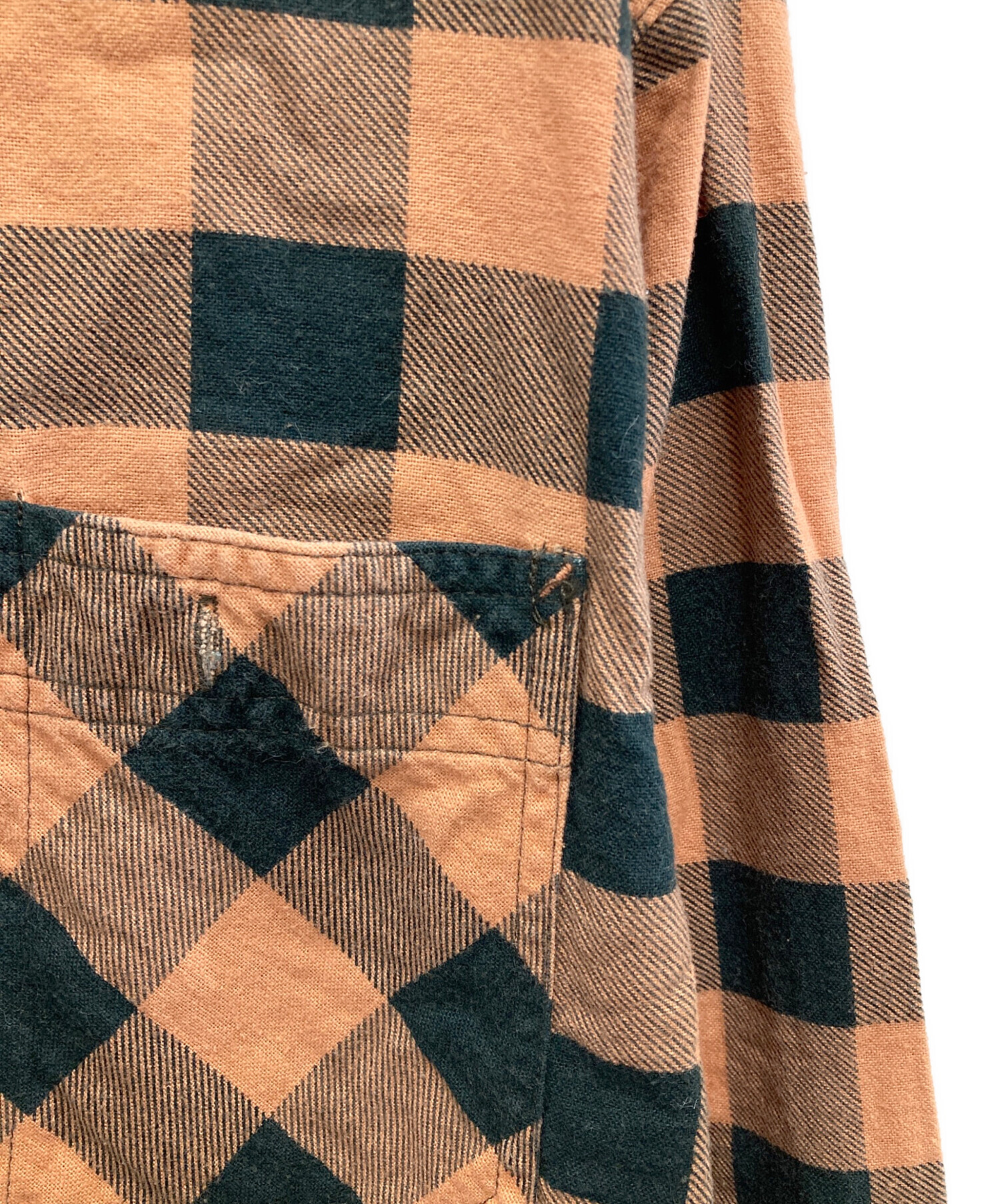 【希少】 RRL 初期タグバッファローチェック長袖シャツXS 中古・古着通販】RRL (ダブルアールエル) バッファローチェックシャツ