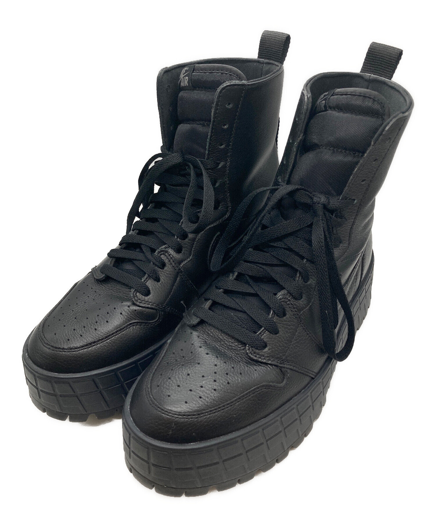 中古・古着通販】NIKE (ナイキ) WMNS AIR JORDAN 1 BROOKLYN ブラック