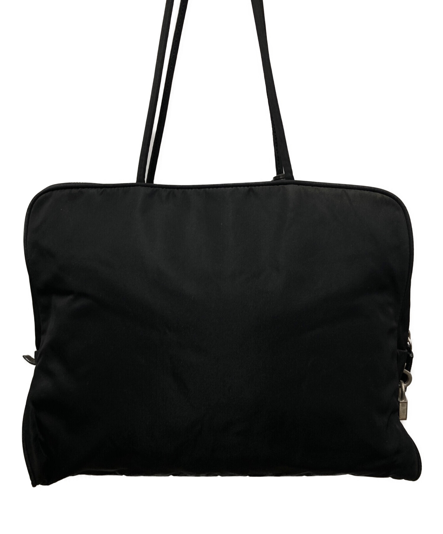 中古・古着通販】PRADA (プラダ) ナイロントートバッグ ブラック