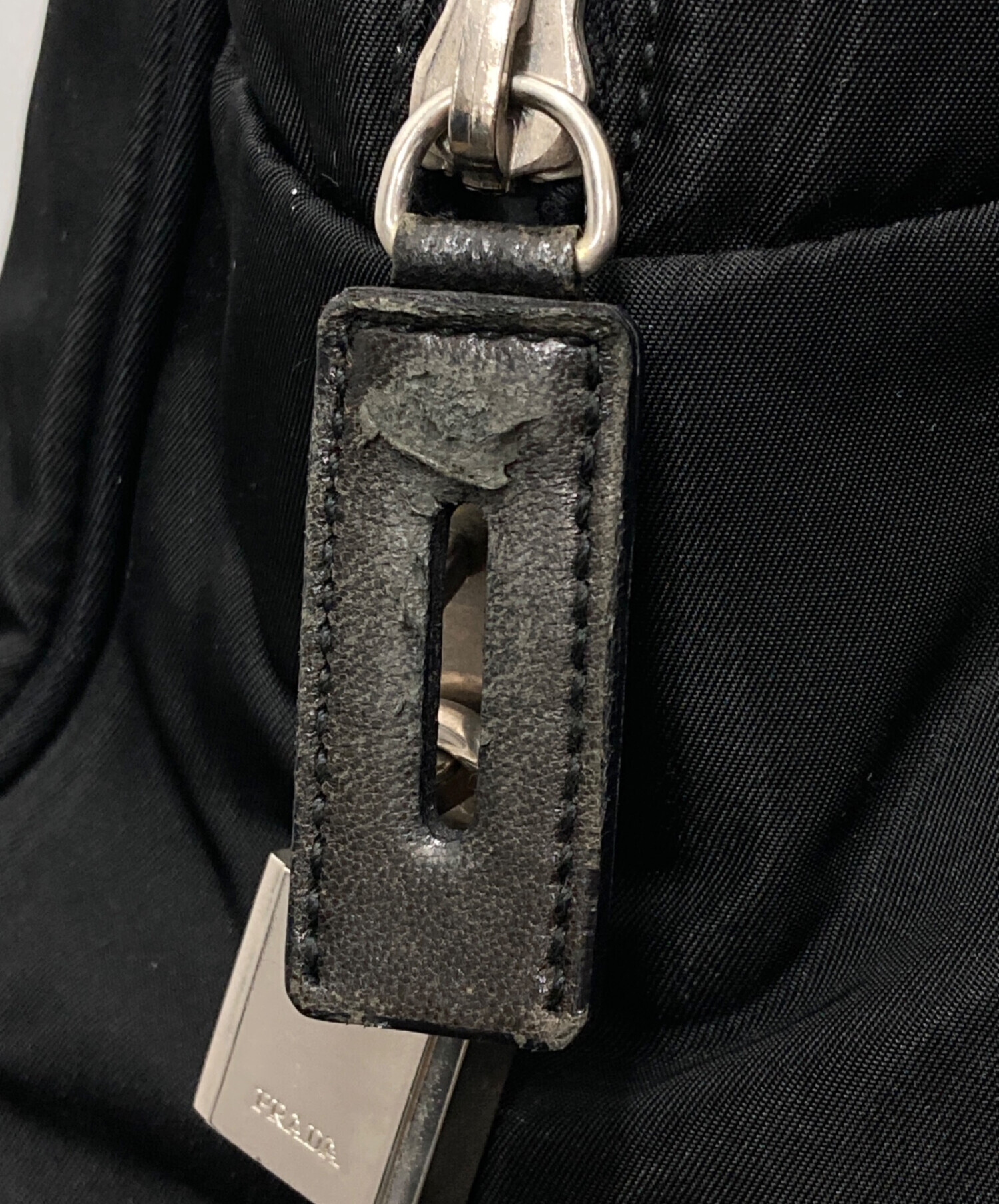 中古・古着通販】PRADA (プラダ) ナイロントートバッグ ブラック