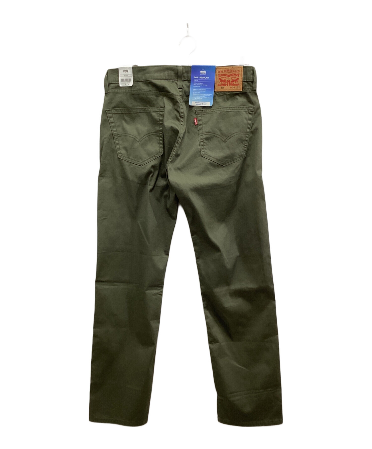 中古・古着通販】LEVI'S (リーバイス) レギュラーパンツ グリーン