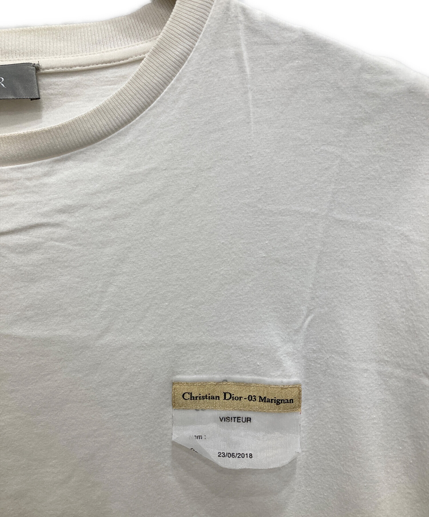 中古・古着通販】Dior Homme (ディオール オム) ビジターパッチTシャツ