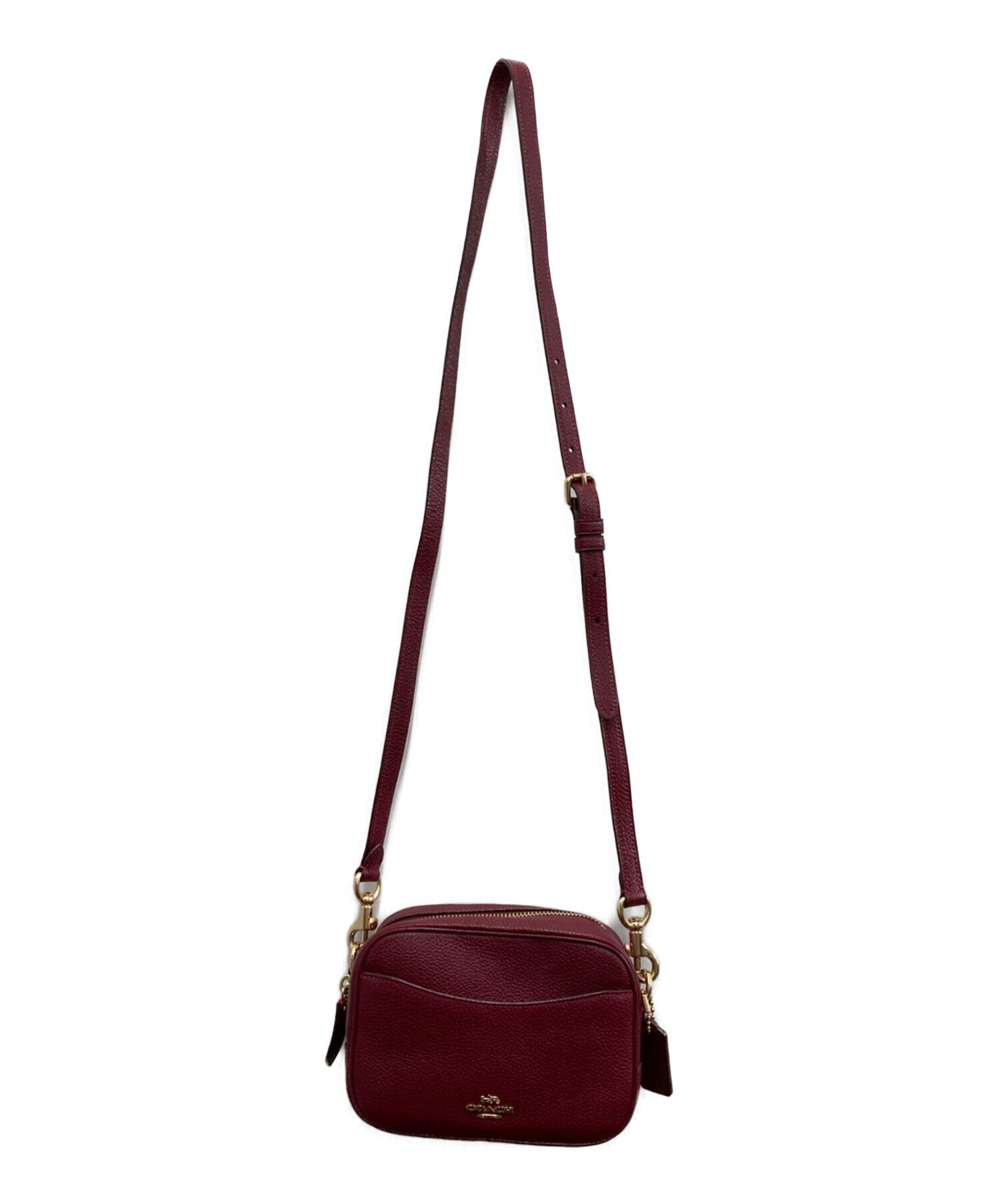 新品未使用美品COACH ボルドー ショルダーバッグC8321 中古・古着通販】COACH (コーチ) ショルダーバッグ ボルドー｜ブランド