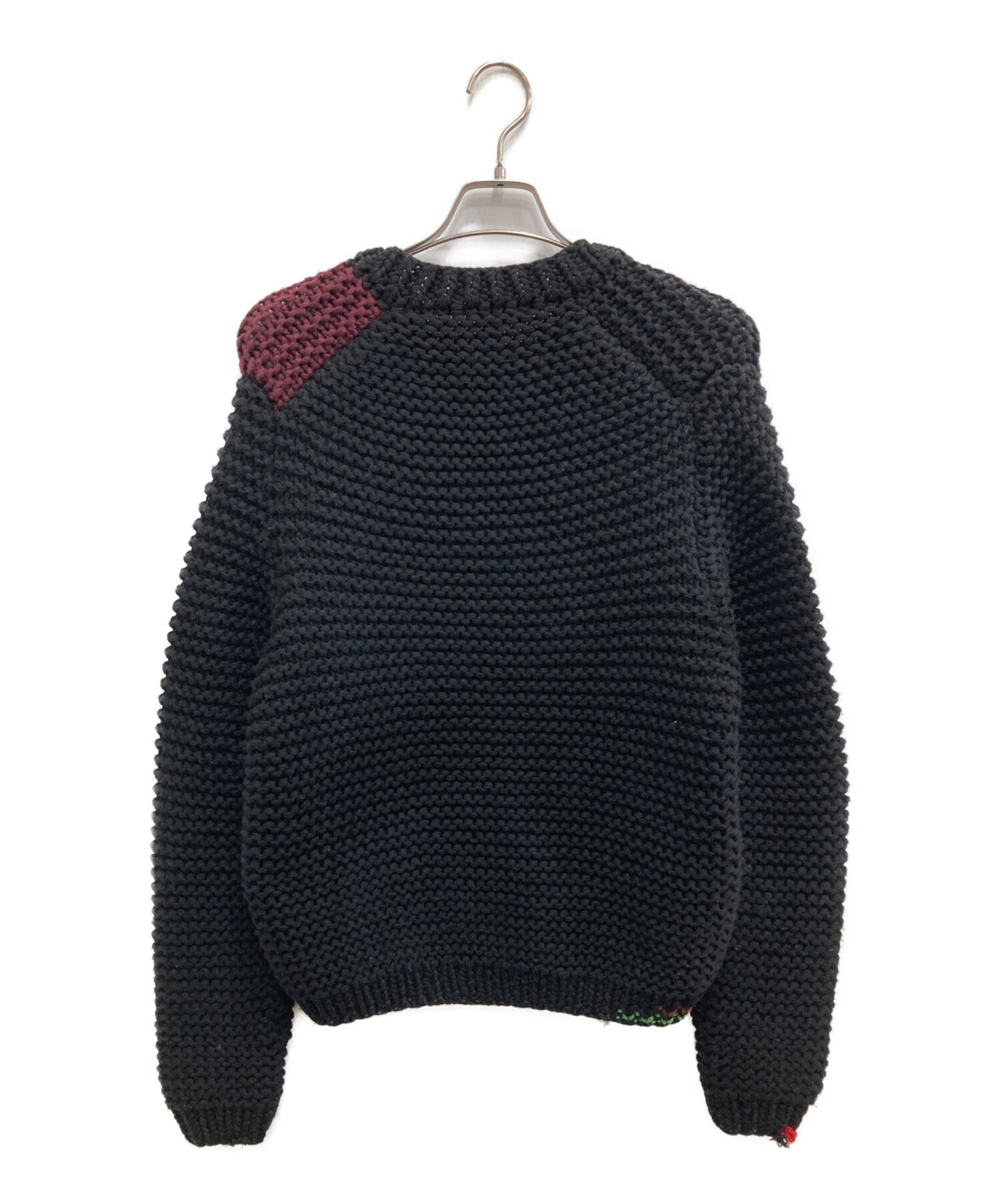 中古・古着通販】PRADA (プラダ) ハンドメイドセーター ブラック