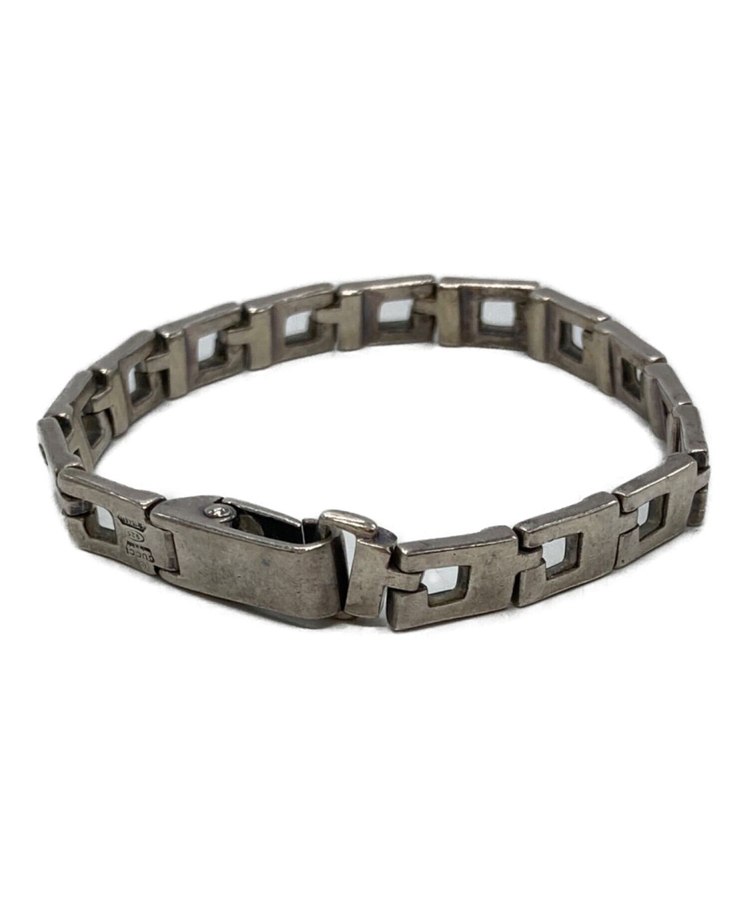 GUCCI 新品未使用品　クレストGバングル　ブレスレット　付属品　刻印19 中古・古着通販】GUCCI (グッチ) Gロゴブレスレット｜ブランド・古着