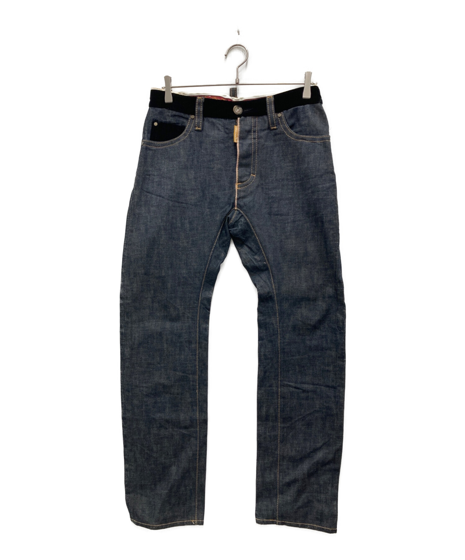 中古・古着通販】DSQUARED2 (ディースクエアード) ウエストベロア切替