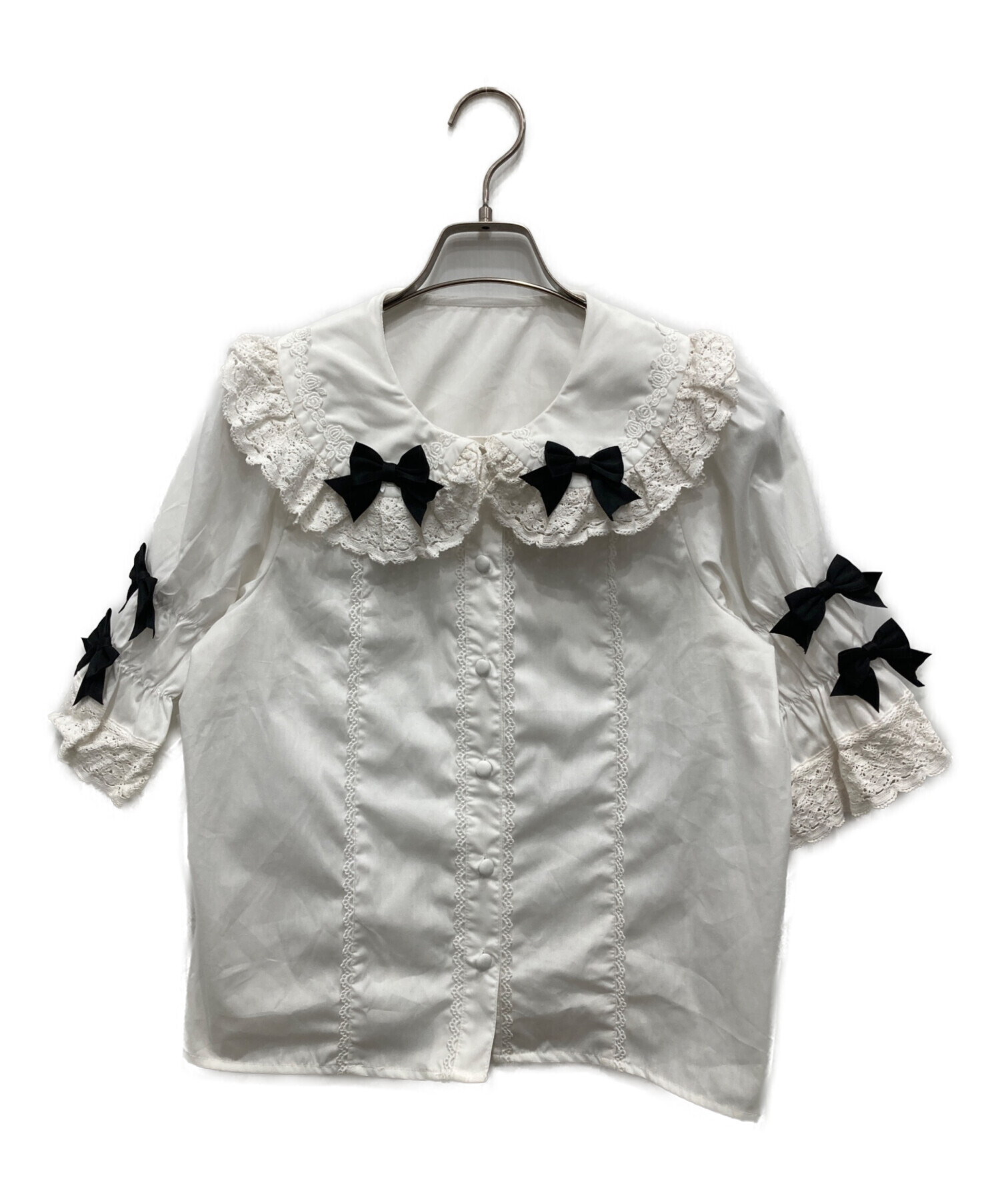 中古・古着通販】chalmiere (シャルミエール) トーションレース 