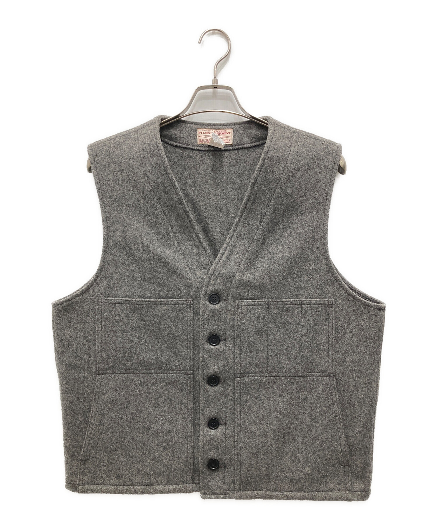 FILSON GARMENT ウールベスト 中古・古着通販】FILSON GARMENT (フィルソン ガーメント) ウール