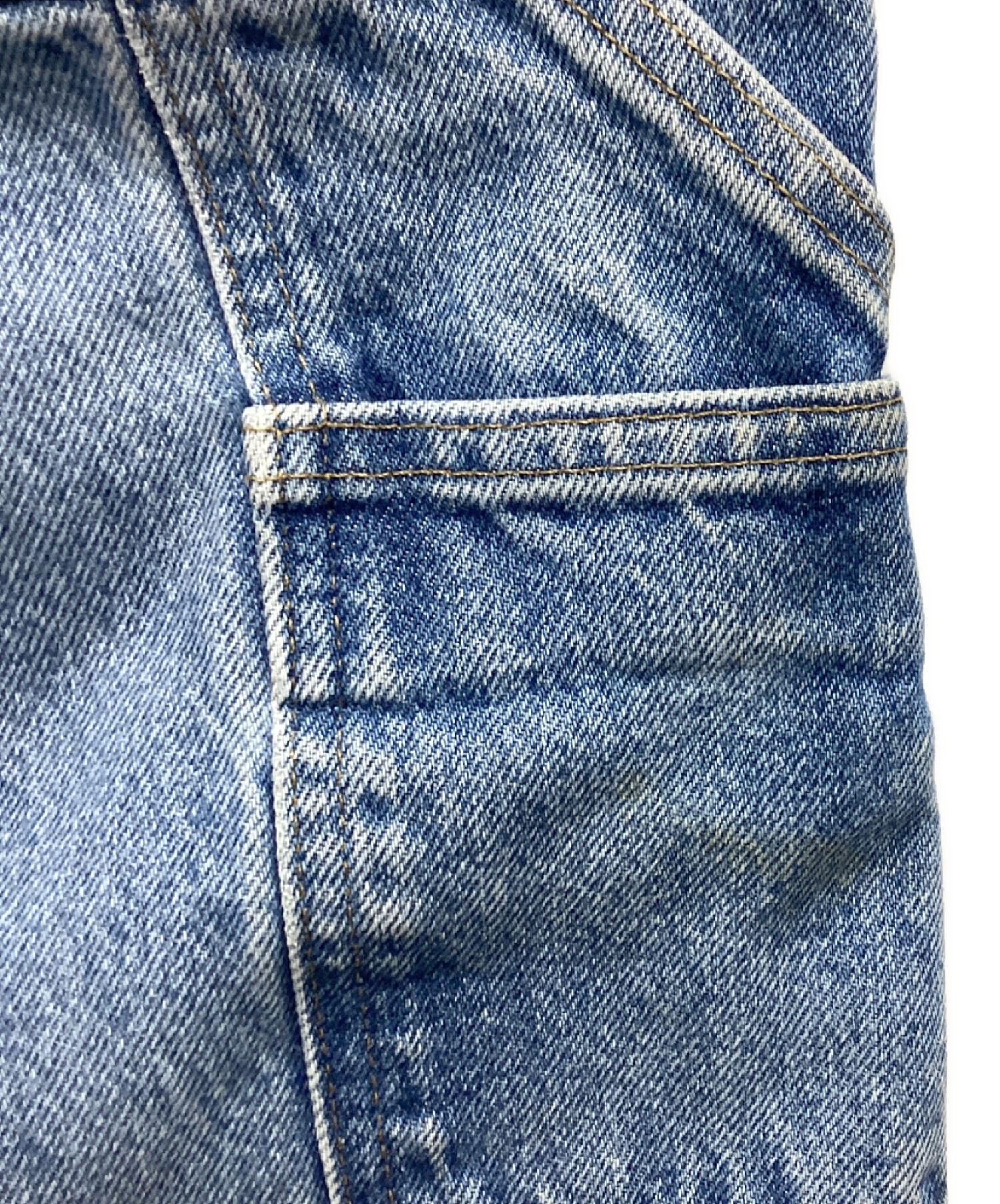 中古・古着通販】CarHartt (カーハート) ダブルニーデニムパンツ