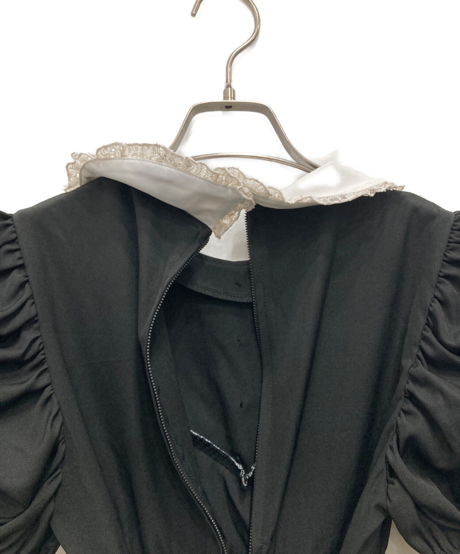 中古・古着通販】dim moire (ディムモアール) 儚骸アシメワンピース