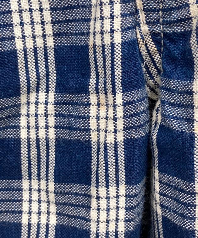 PORTER CLASSIC ブルゾン（その他） 2(M位) 青x白(総柄) 【古着】【中古】 中古・古着通販】Porter Classic (ポータークラシック) PALAKA SHORTS