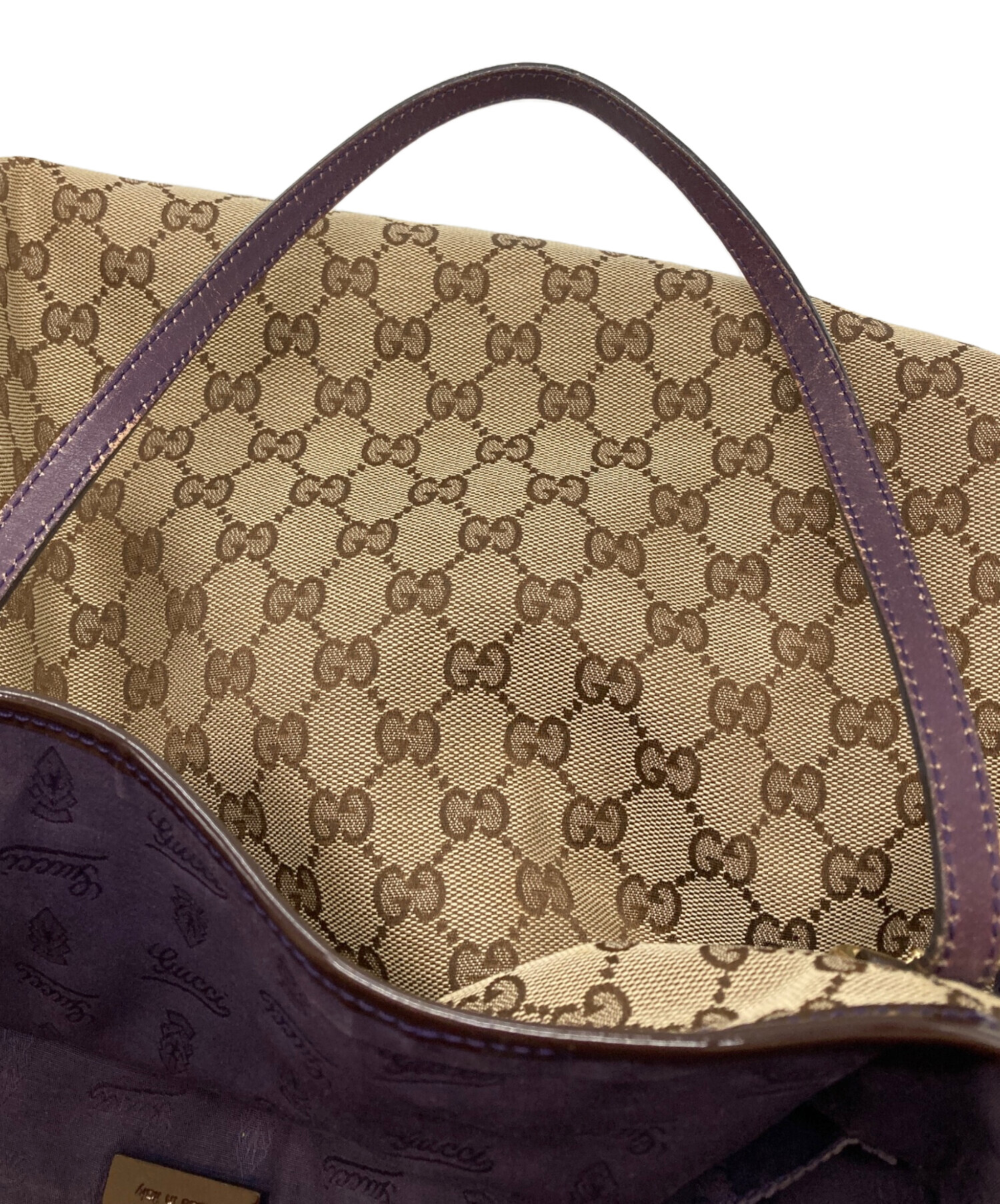 中古・古着通販】GUCCI (グッチ) GG キャンバストートバッグ｜ブランド