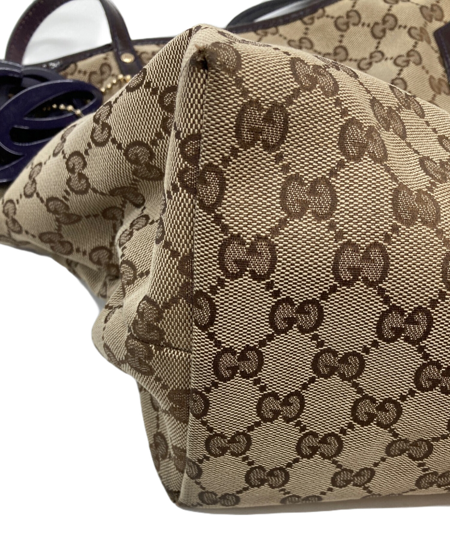 中古・古着通販】GUCCI (グッチ) GG キャンバストートバッグ｜ブランド
