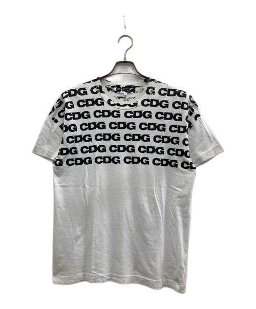 中古・古着通販】CDG (シーディージー) プリントTシャツ ホワイト