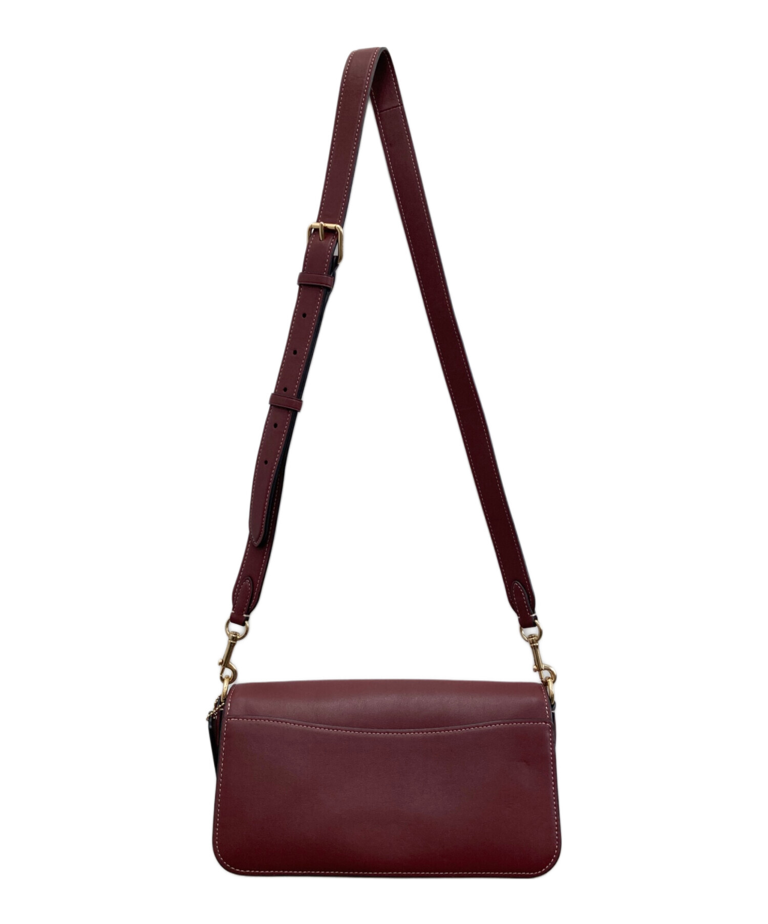 中古・古着通販】COACH (コーチ) モーガン ショルダー バッグ ボルドー