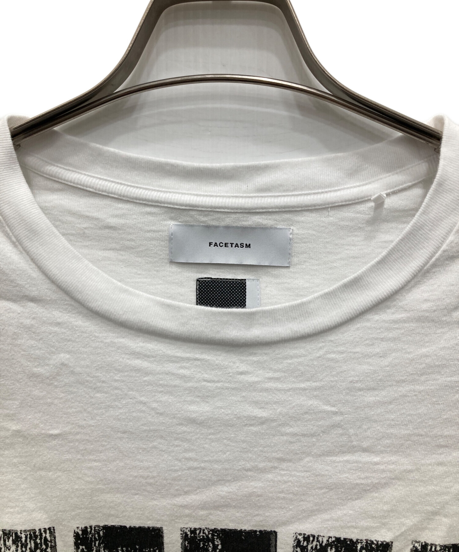 中古・古着通販】FACETASM (ファセッタズム) 7BARS BIG TEE ホワイト