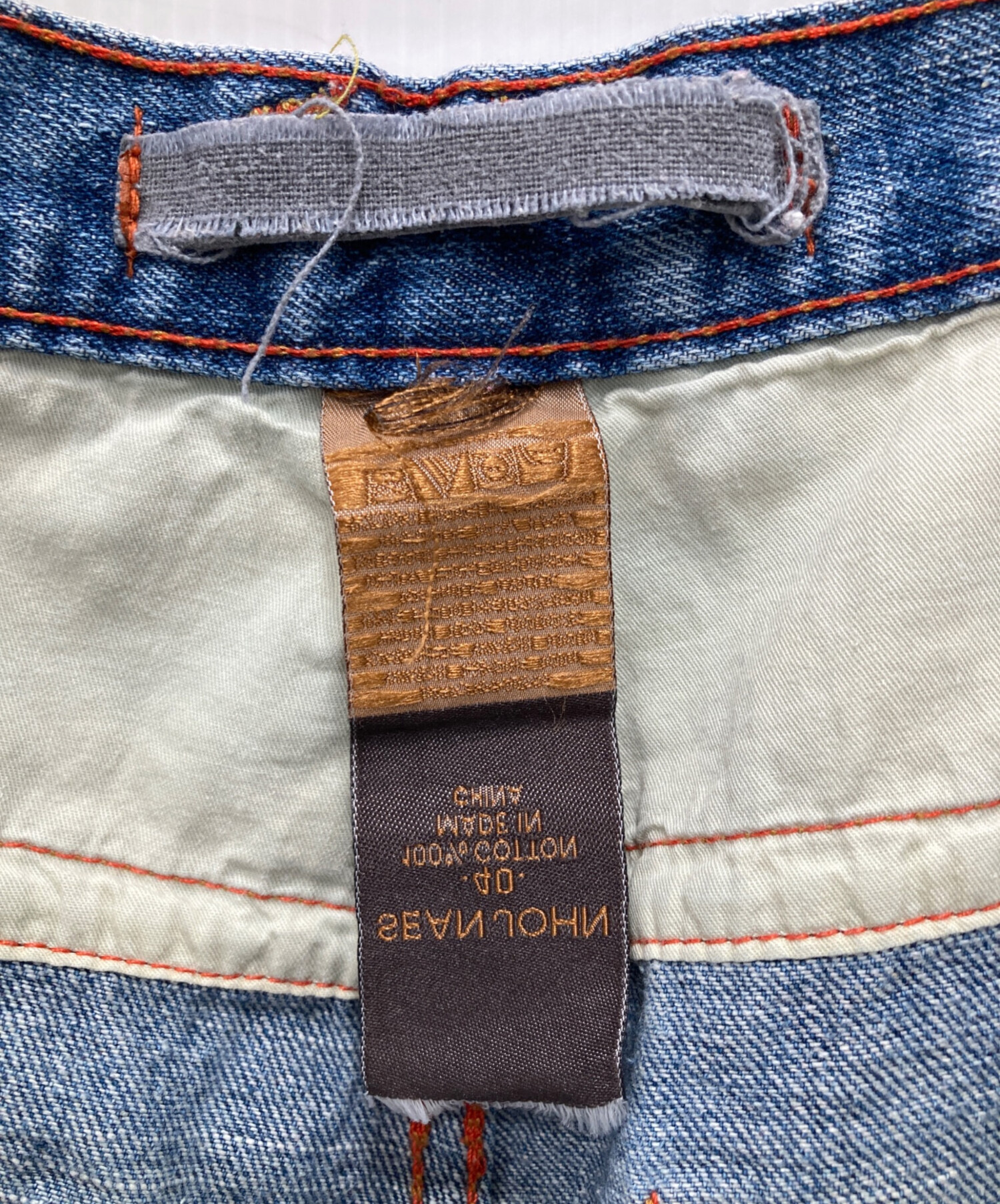 中古・古着通販】SEAN JOHN (ショーンジョン) ワイドデニムパンツ