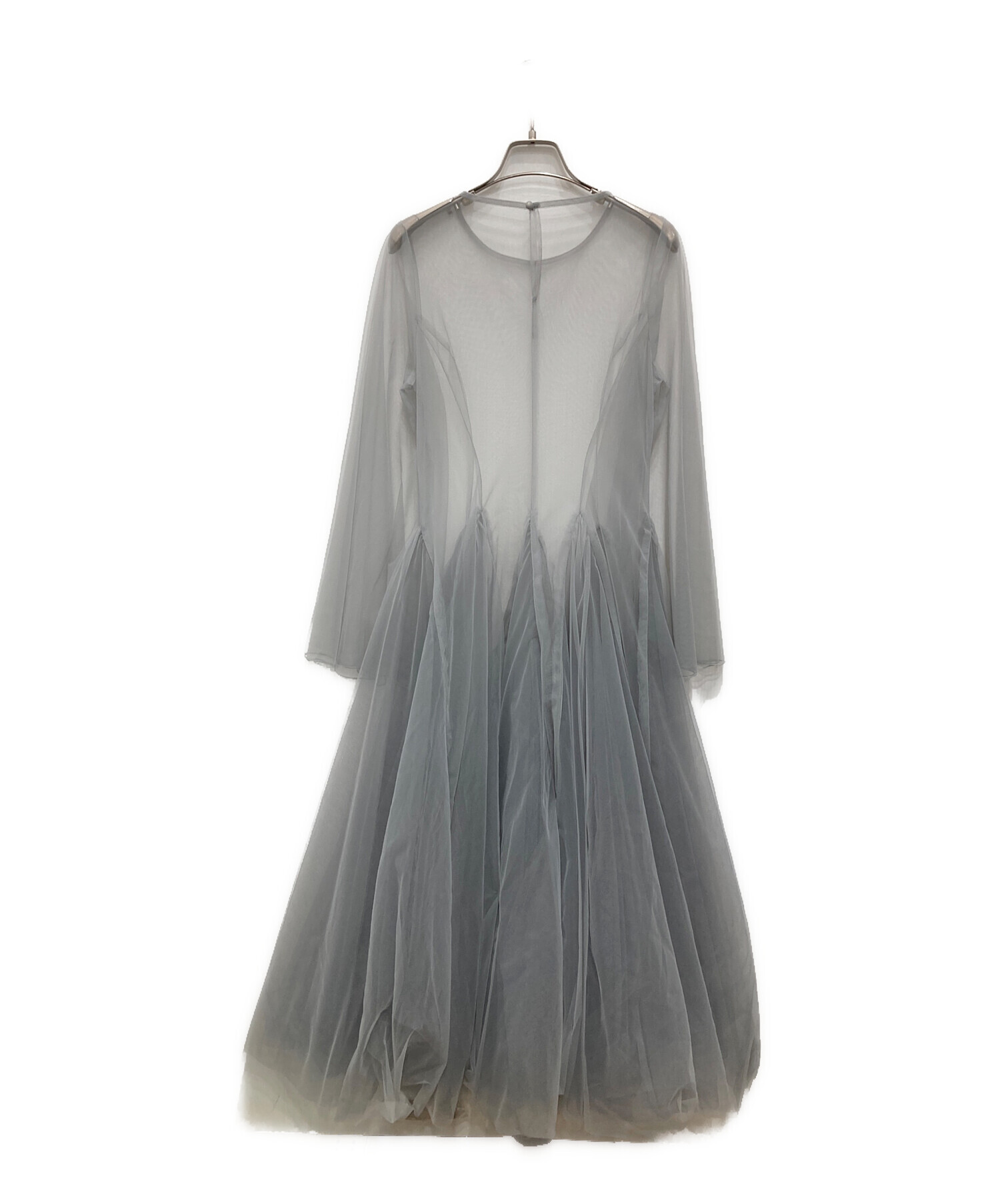 中古・古着通販】THE TOE (ザ・トゥー) Bluebell Tulle Dress グレー
