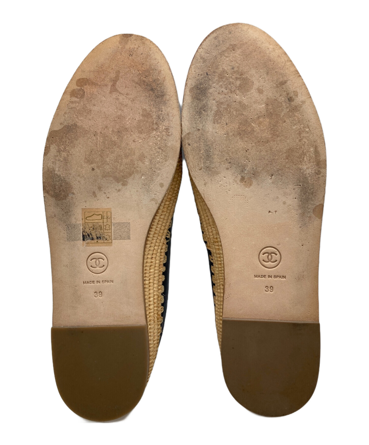 シャネル エスパドリーユ39 備品完備ご奉仕価格にてUSED品 中古・古着通販】CHANEL (シャネル) ココマークエスパドリーユ