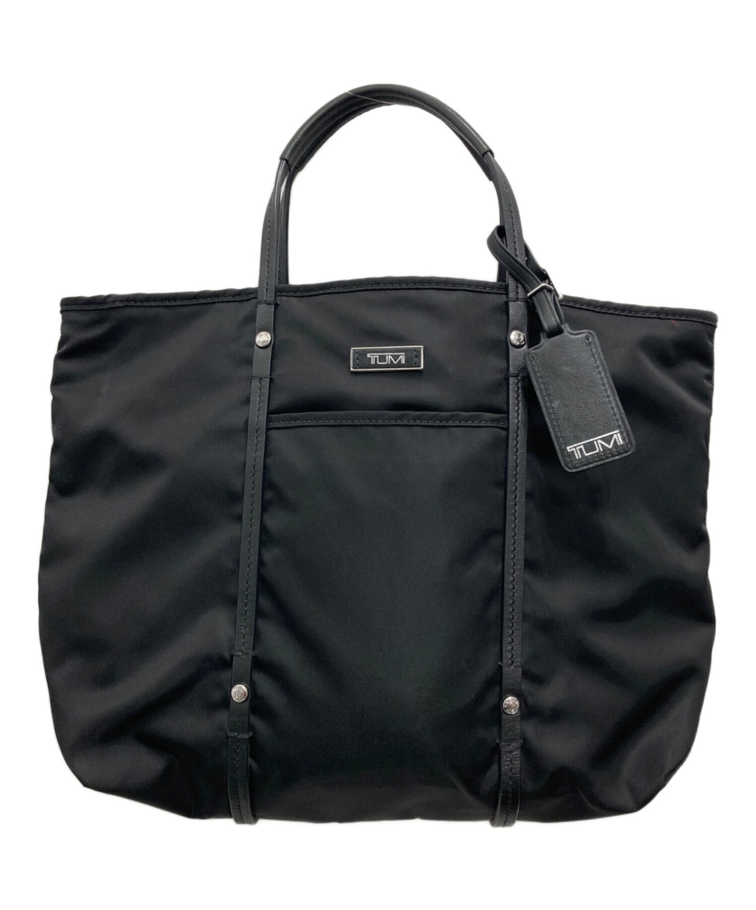 中古・古着通販】TUMI (トゥミ) ナイロンハンドバッグ ブラック