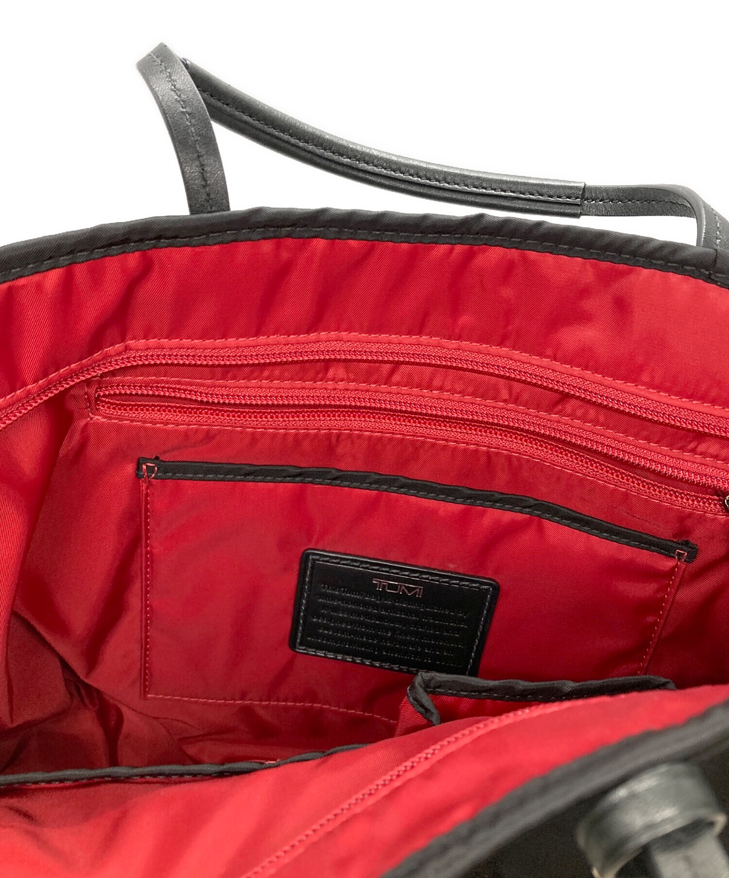 中古・古着通販】TUMI (トゥミ) ナイロンハンドバッグ ブラック