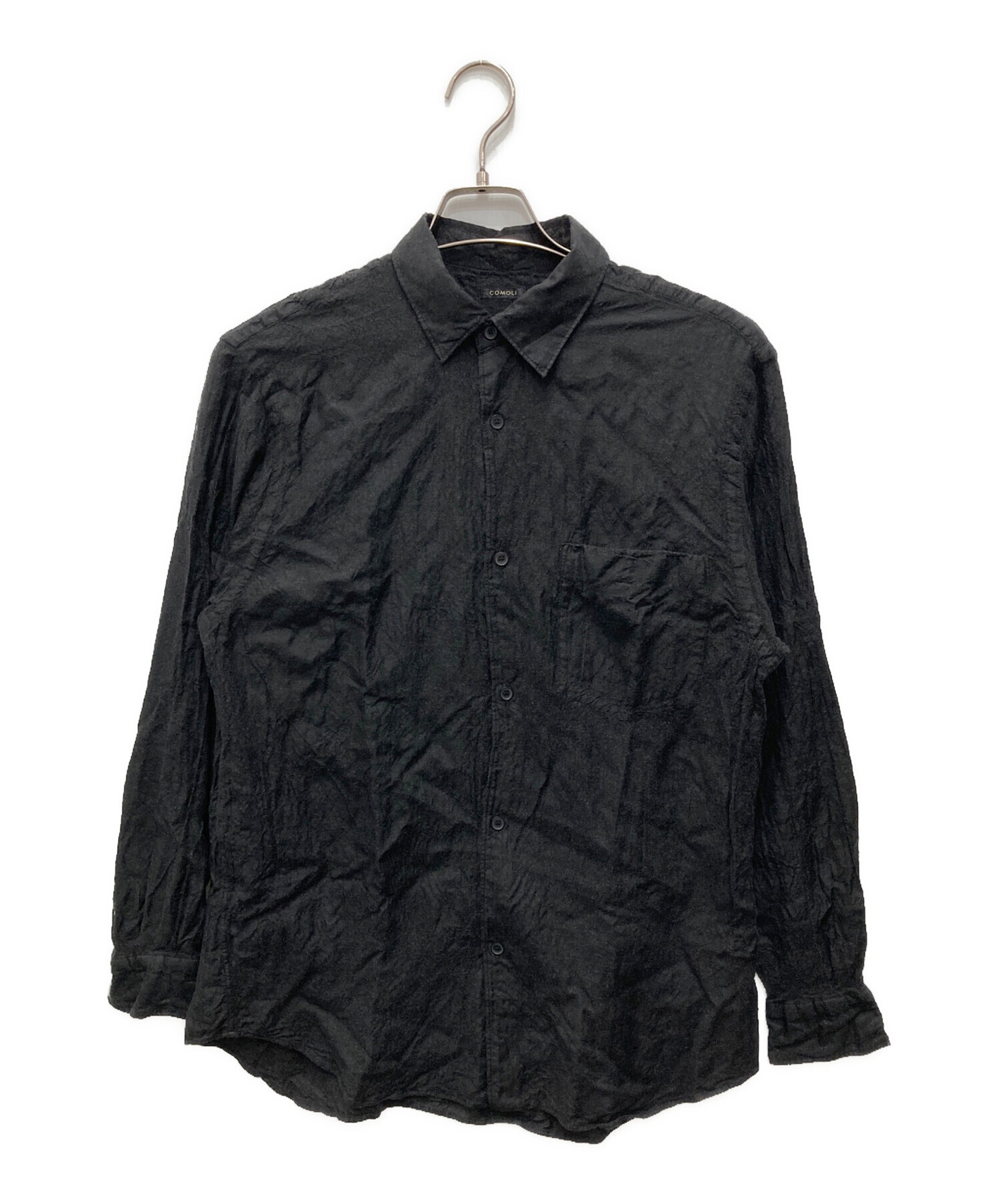 中古・古着通販】COMOLI (コモリ) 26SS WOOL SILK COMOLI SHIRT/ウール