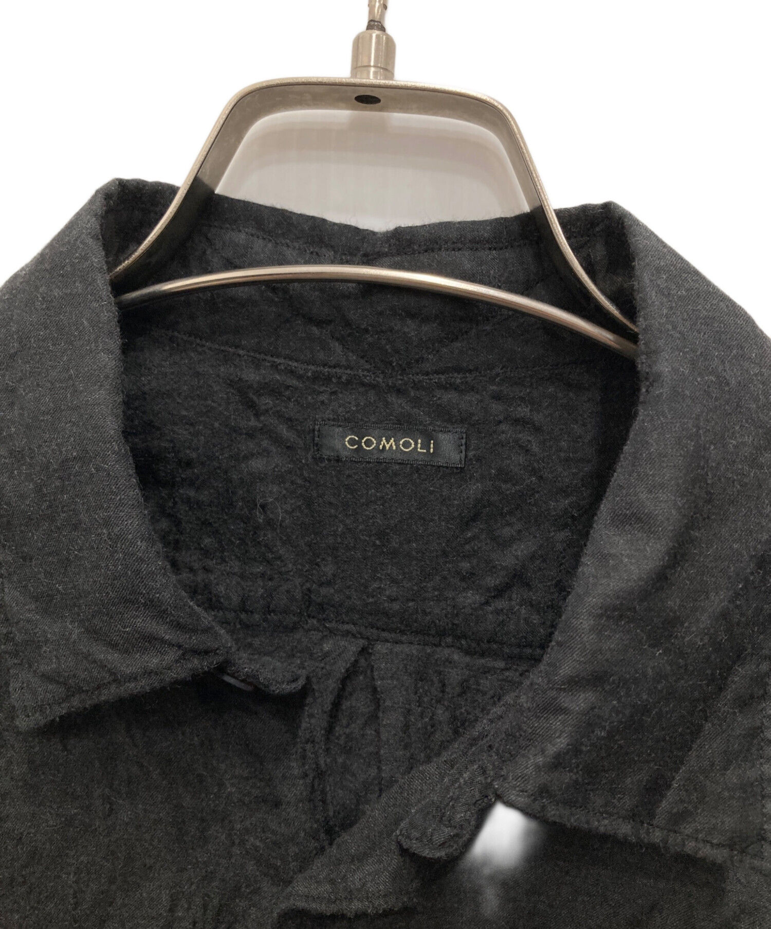 中古・古着通販】COMOLI (コモリ) 26SS WOOL SILK COMOLI SHIRT/ウール