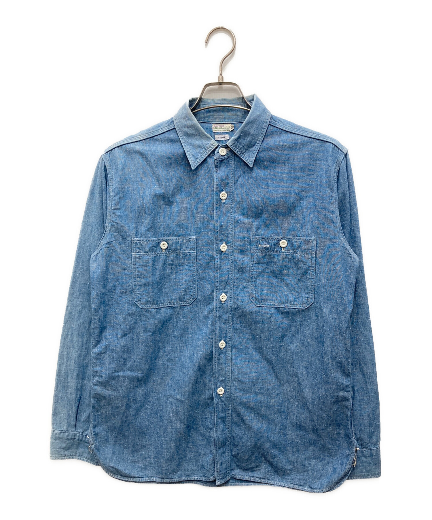 ウエアハウス 中古・古着通販】WAREHOUSE (ウエアハウス) TRIPLE STITCH WORK SHIRT