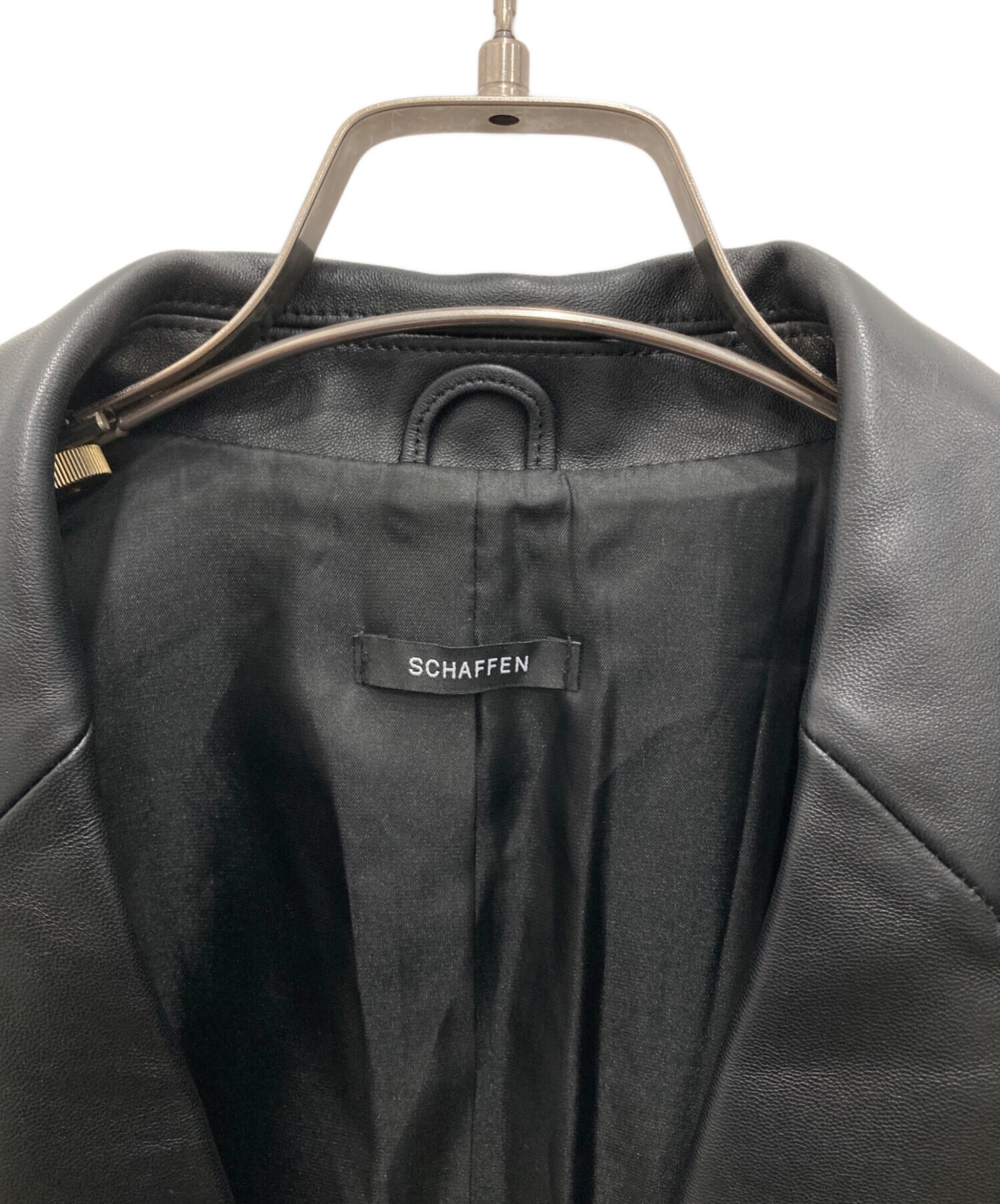 中古・古着通販】SCHAFFEN (シャッフェン) ラムレザージャケット