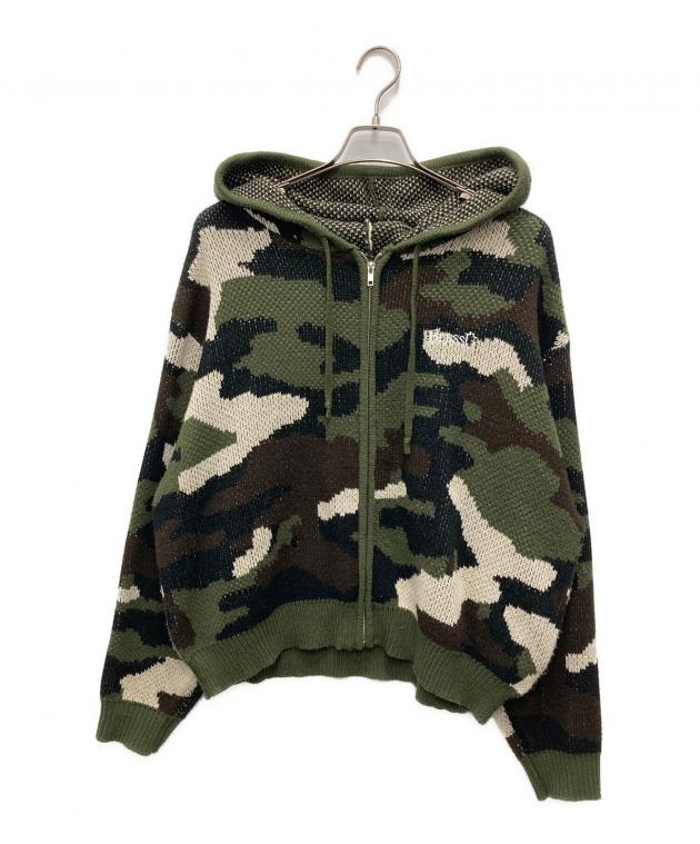中古・古着通販】BLESS U (ブレスユー) BU CAMOUFLAGE PATTERN KNIT