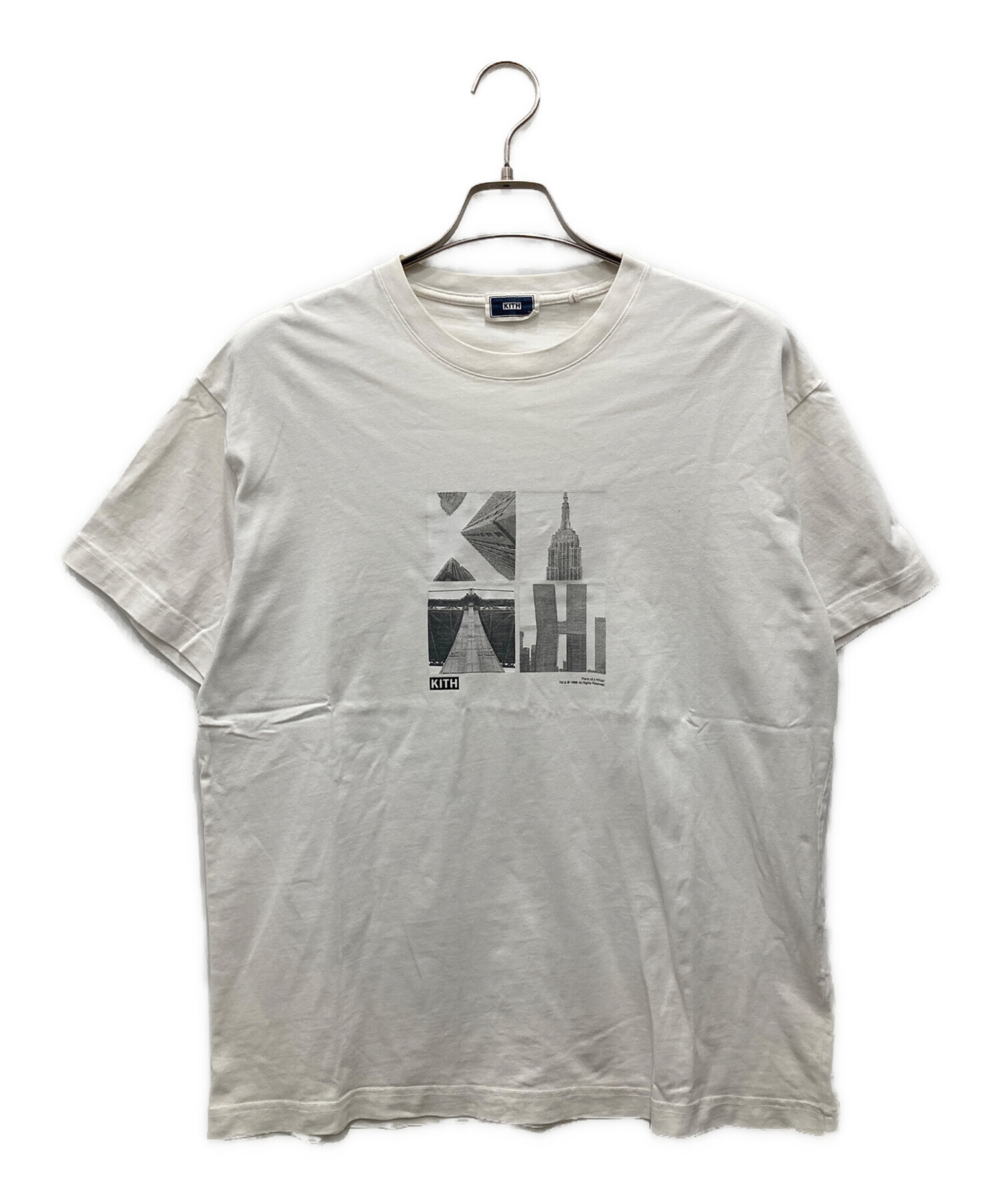 中古・古着通販】KITH (キス) プリントTシャツ ホワイト サイズ:M