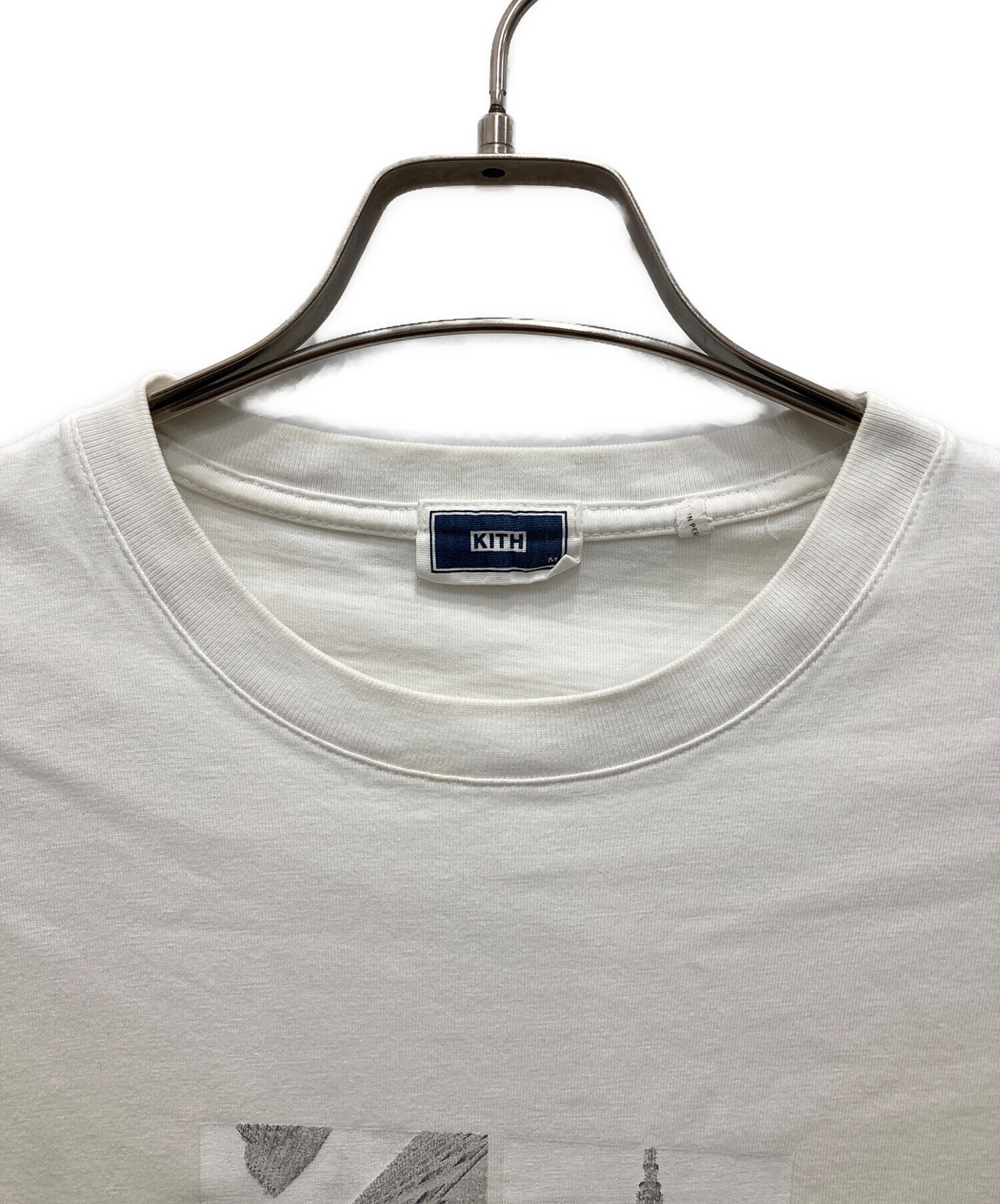 中古・古着通販】KITH (キス) プリントTシャツ ホワイト サイズ:M