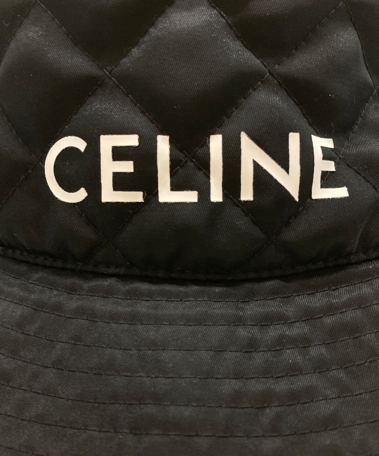 中古・古着通販】CELINE (セリーヌ) ナイロンツイルキルティング