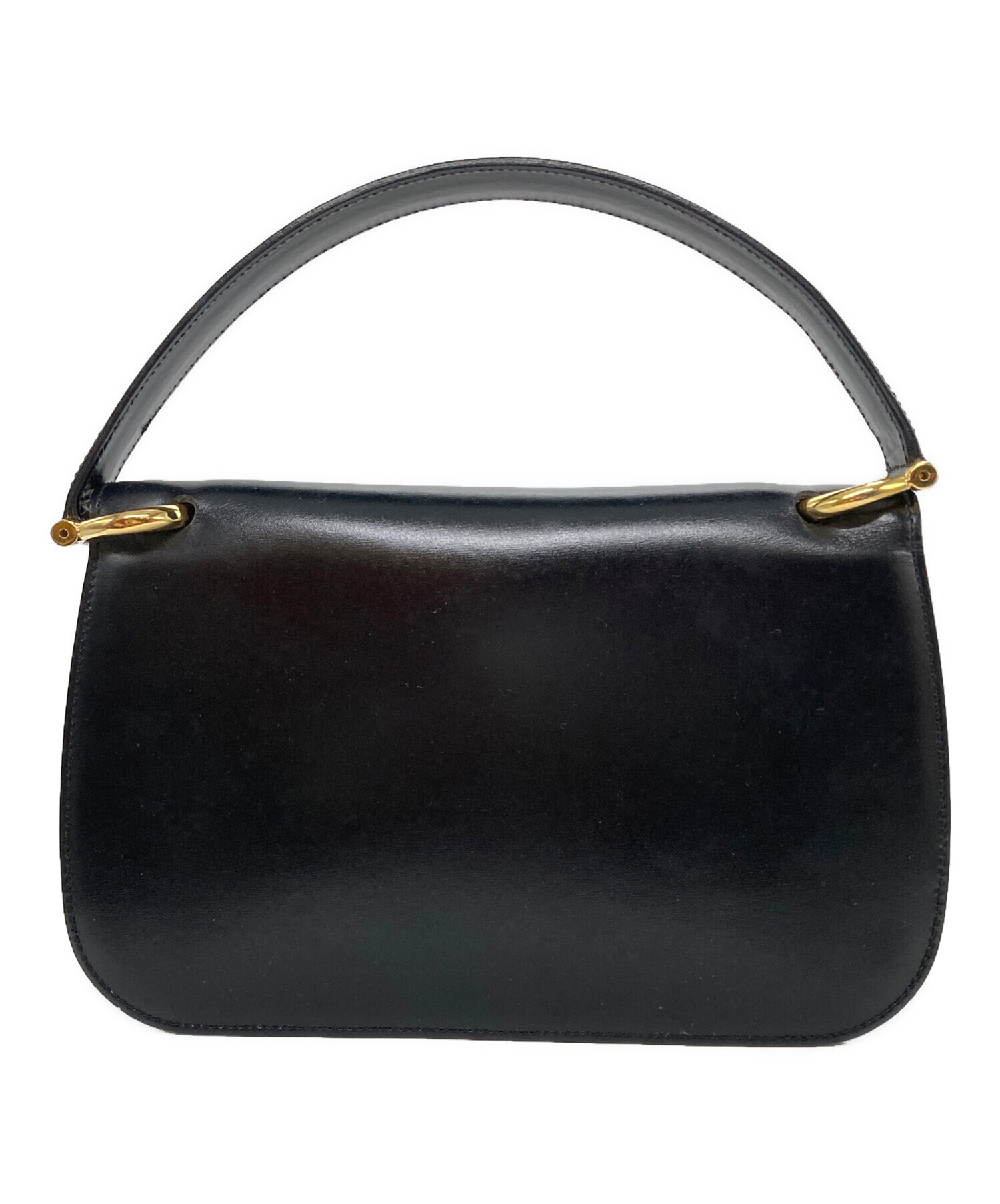 中古・古着通販】CELINE (セリーヌ) オールドレザーハンドバッグ