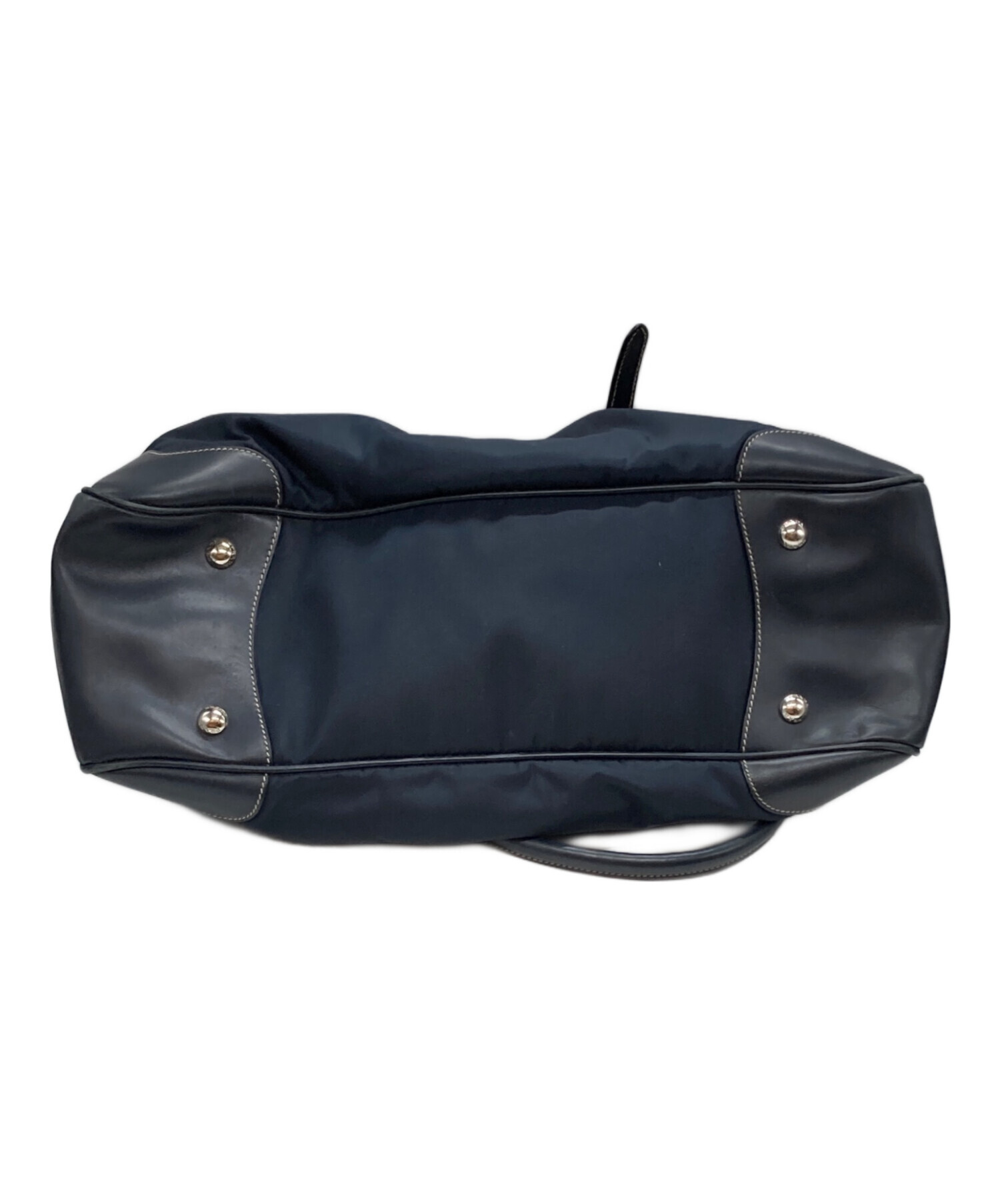 中古傷ありPRADAプラダビジネスバッグネイビー 中古・古着通販】PRADA (プラダ) ドクターズナイロンバッグ ネイビー