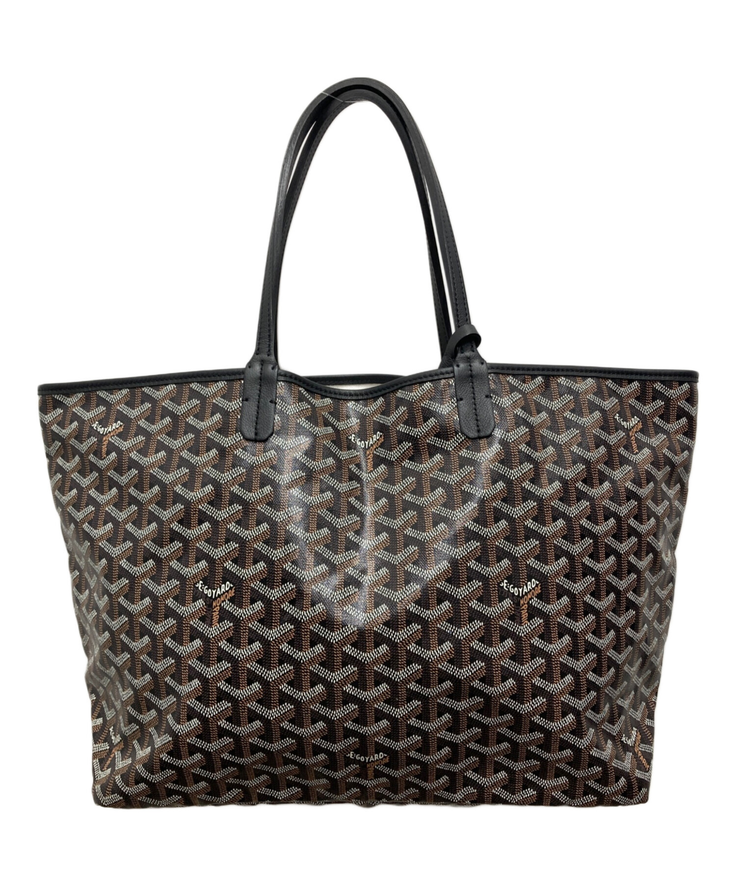中古・古着通販】GOYARD (ゴヤール) サンルイPM/トートバッグ ブラック