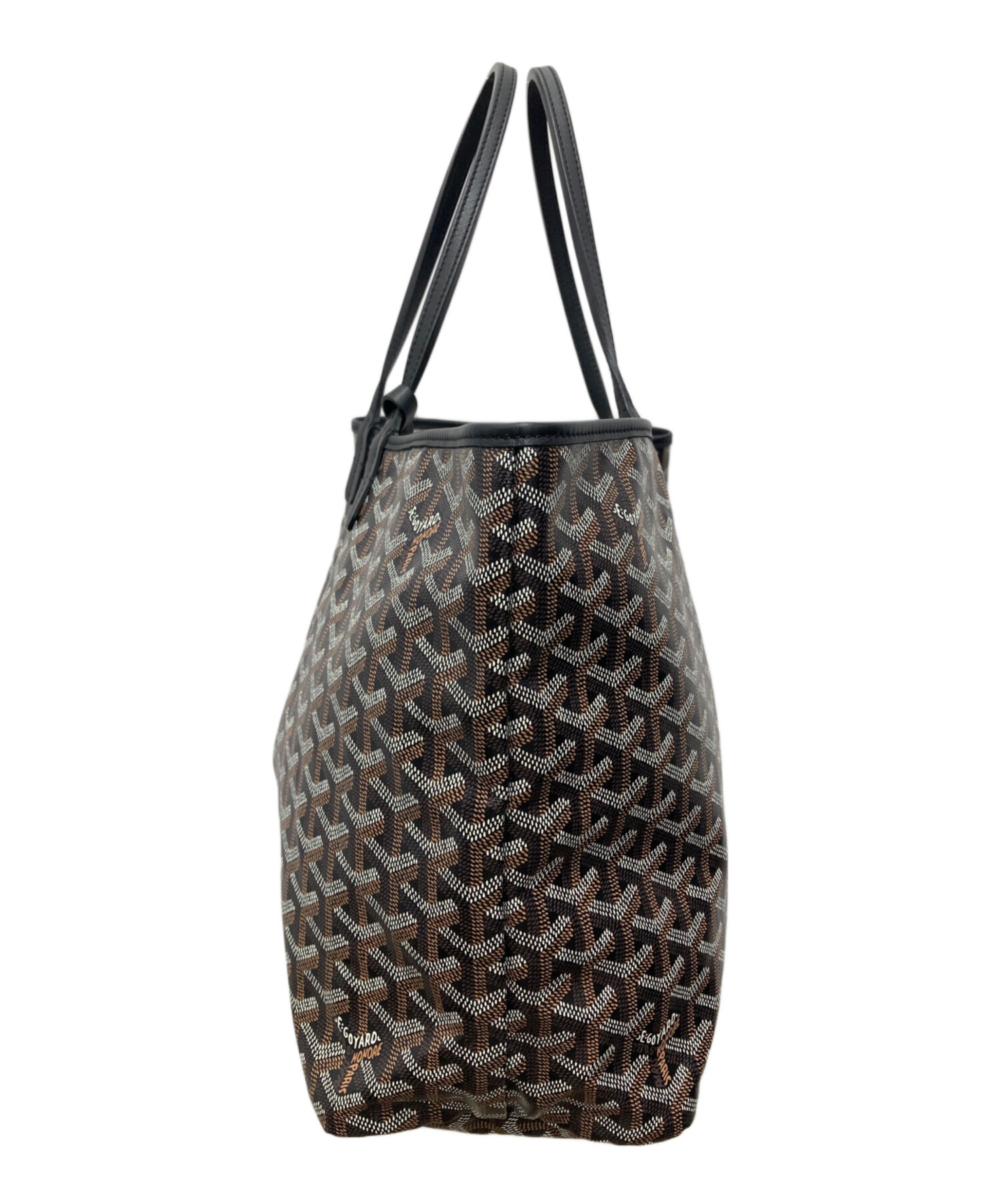 中古・古着通販】GOYARD (ゴヤール) サンルイPM/トートバッグ ブラック
