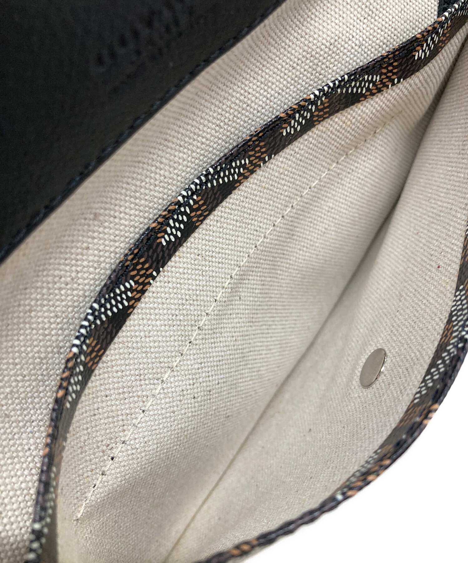 中古・古着通販】GOYARD (ゴヤール) サンルイPM/トートバッグ ブラック